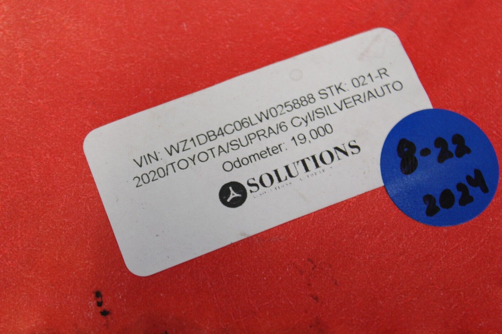 2020-2021 Toyota Supra GR hood hinges OEM Set