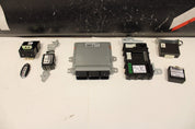2013 NISSAN GTR R35 OEM VR38 IGNITION KEY SET IMMOBILIZER ECU COMPUTER