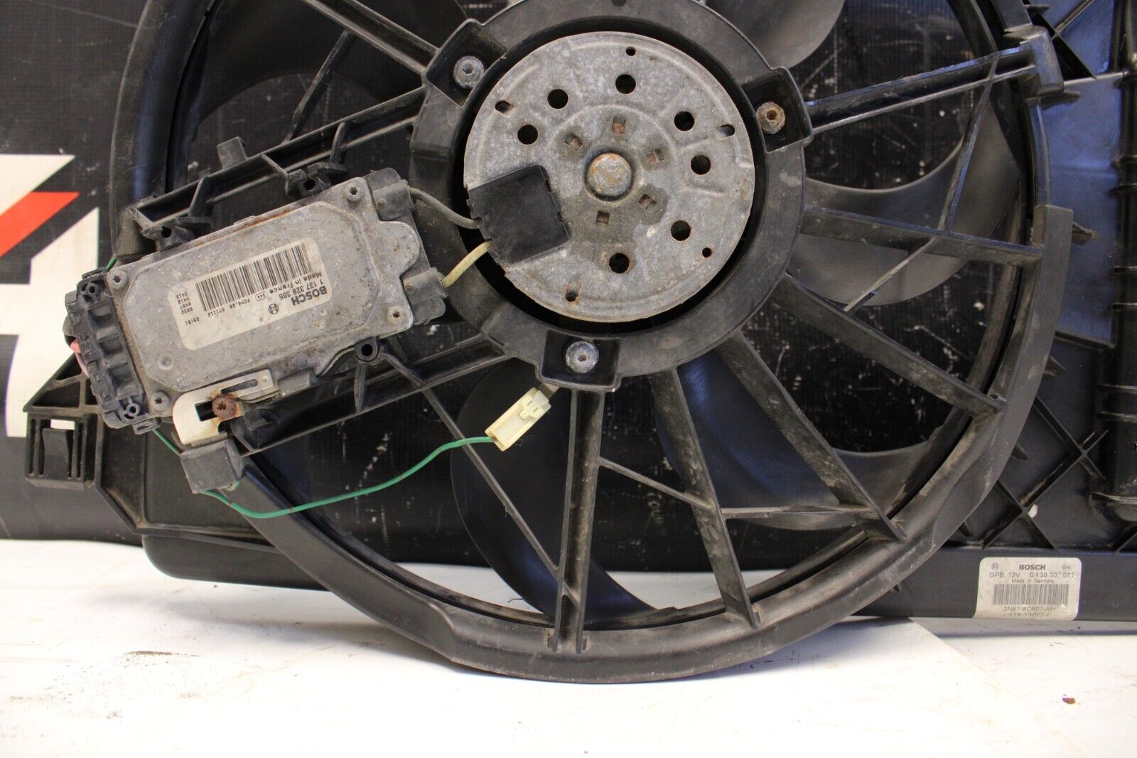 2007-2009 MAZDASPEED 3 OEM FACTORY RADIATOR FANS 2.3L MS3