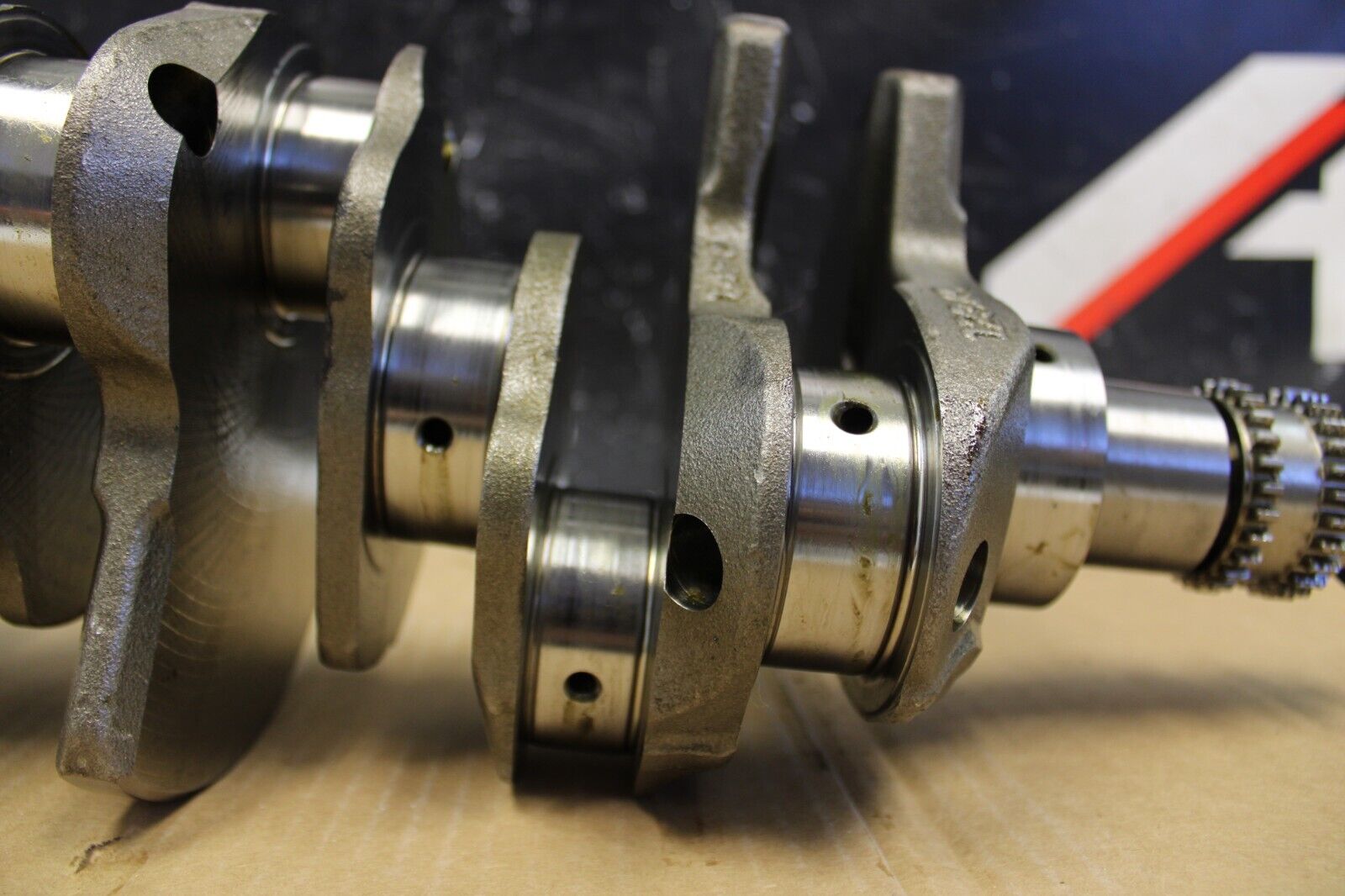 NISSAN GT-R R35 GTR CRANKSHAFT CRANK SHAFT OEM