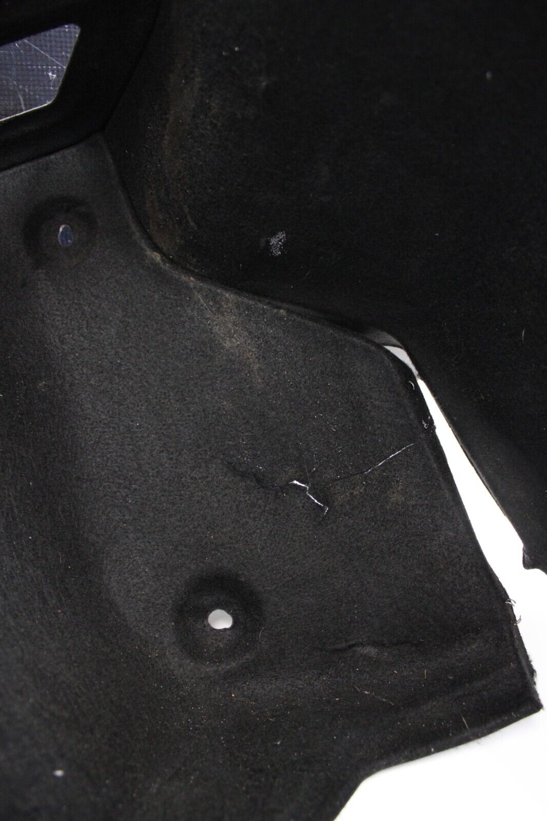 2014 NISSAN R35 GTR DBA TRUNK CARPET PANEL LINER TRIM BLACK RH Passenger Side