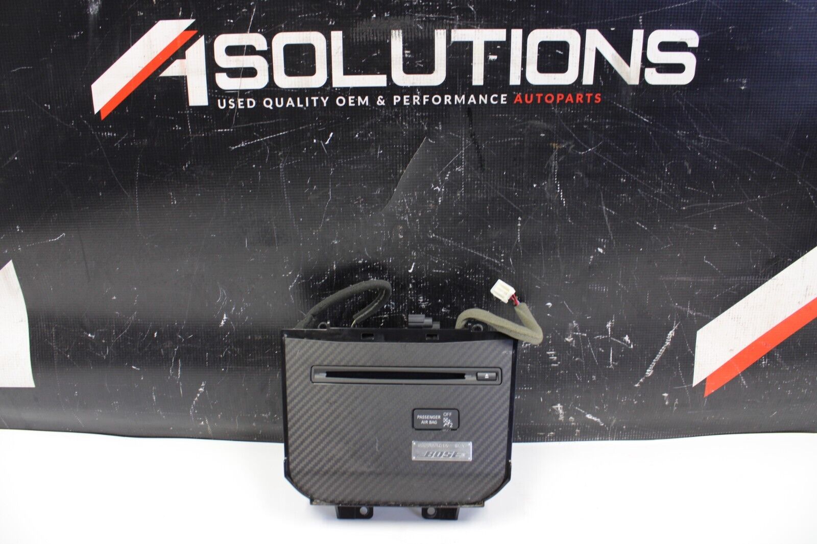 2014 NISSAN GT-R GTR R35 VR38 3.8L AWD CARBON FIBER OEM BOSE RADIO CD PLAYER