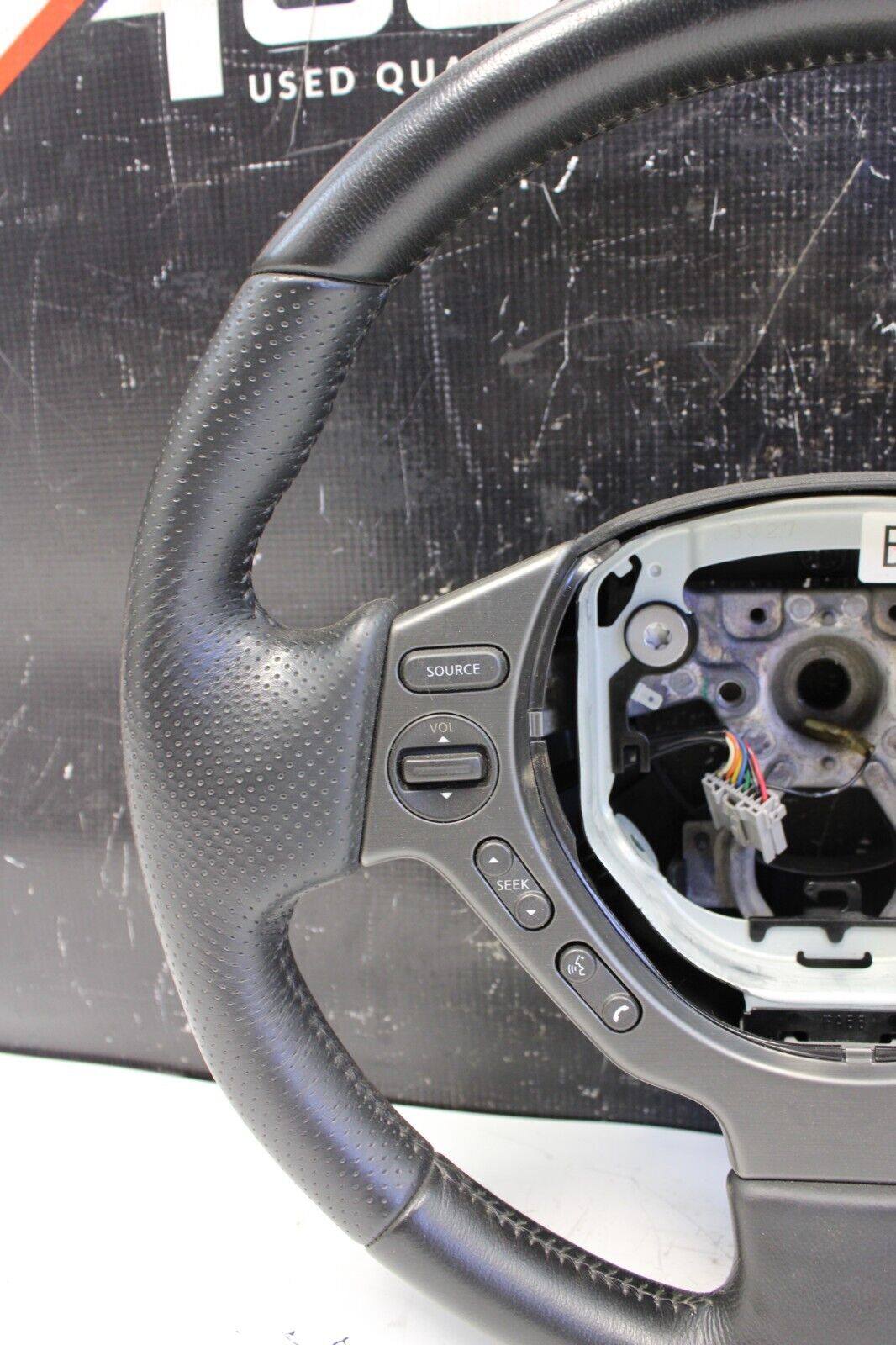 2014 NISSAN GTR R35 DBA OEM multifunction steering wheel for Nissan GT-R R35