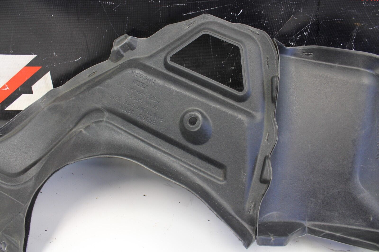 2013 NISSAN R35 GTR DBA TRUNK CARPET PANEL LINER TRIM BLACK
