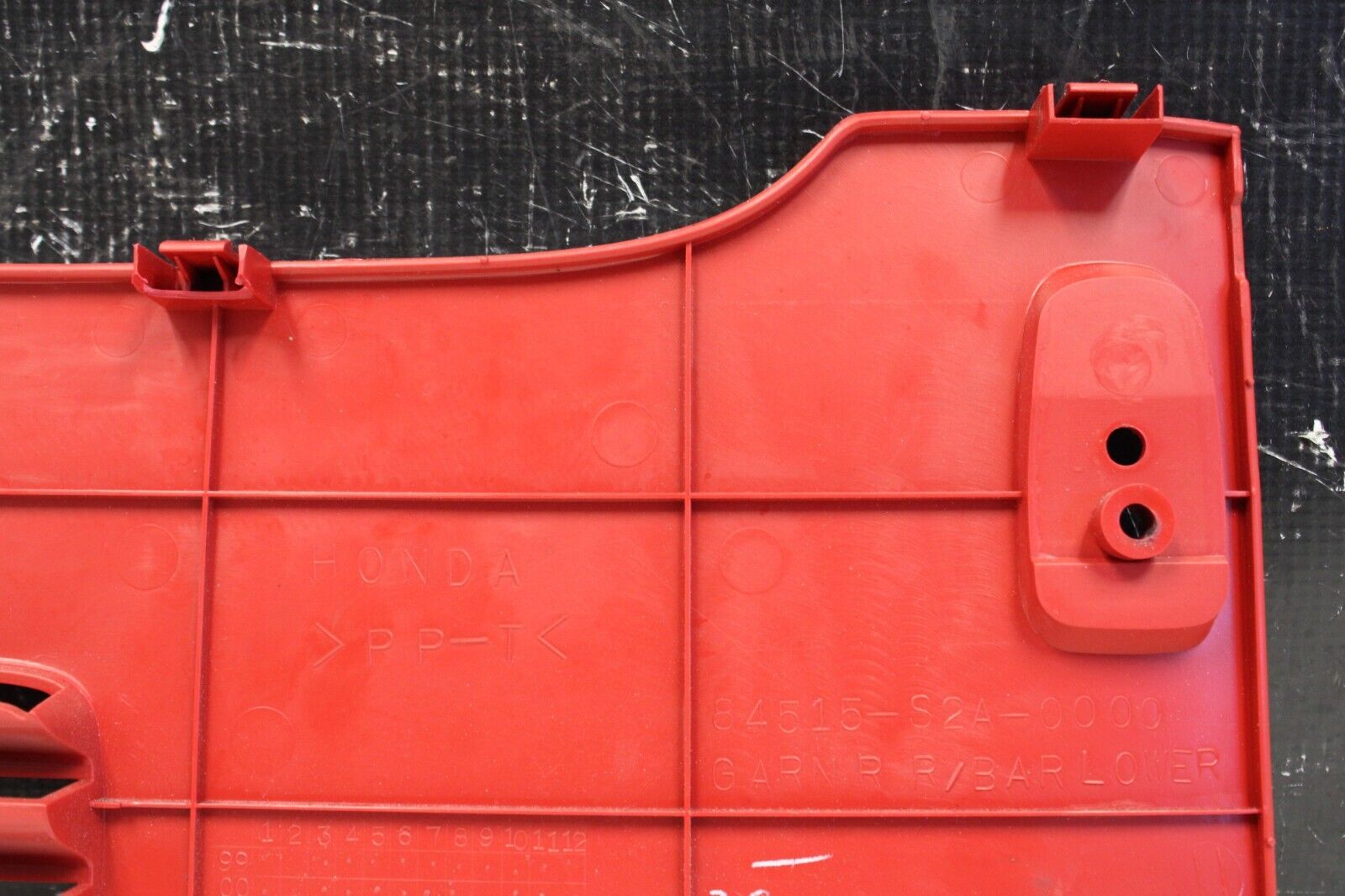 2000-2009 Honda S2000 Right Passenger Side Vent Panel Trim RED