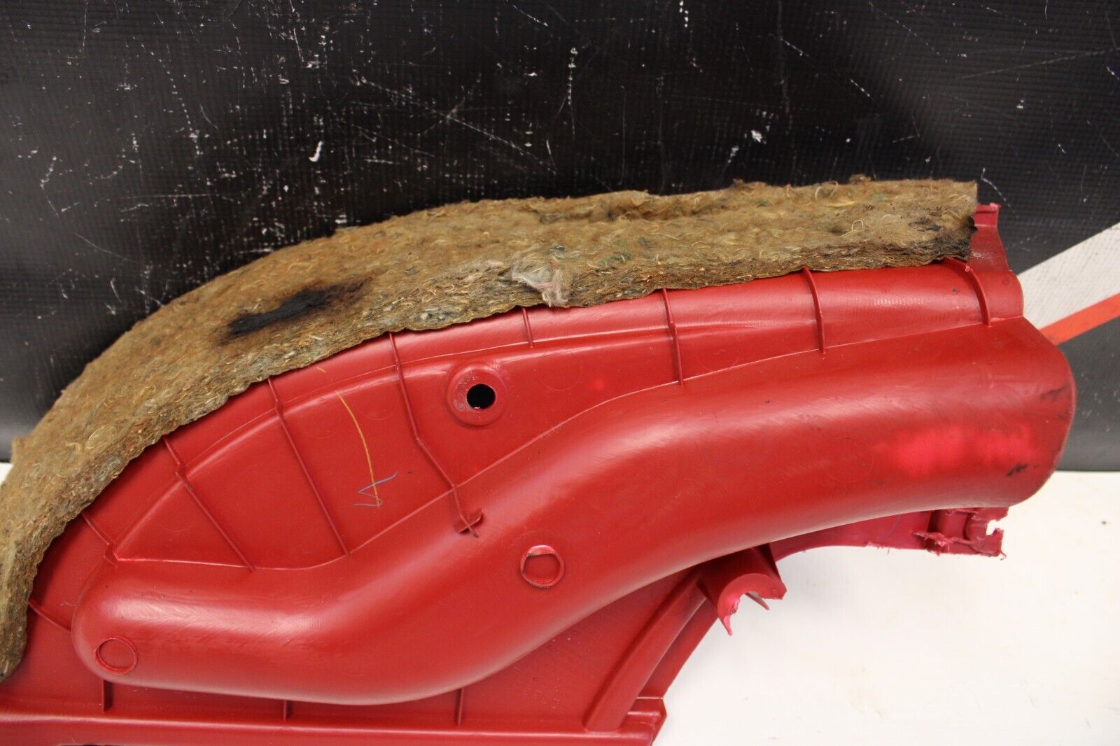 2000-2009 Honda S2000 Soft Top Right Side Interior Trim OEM RED