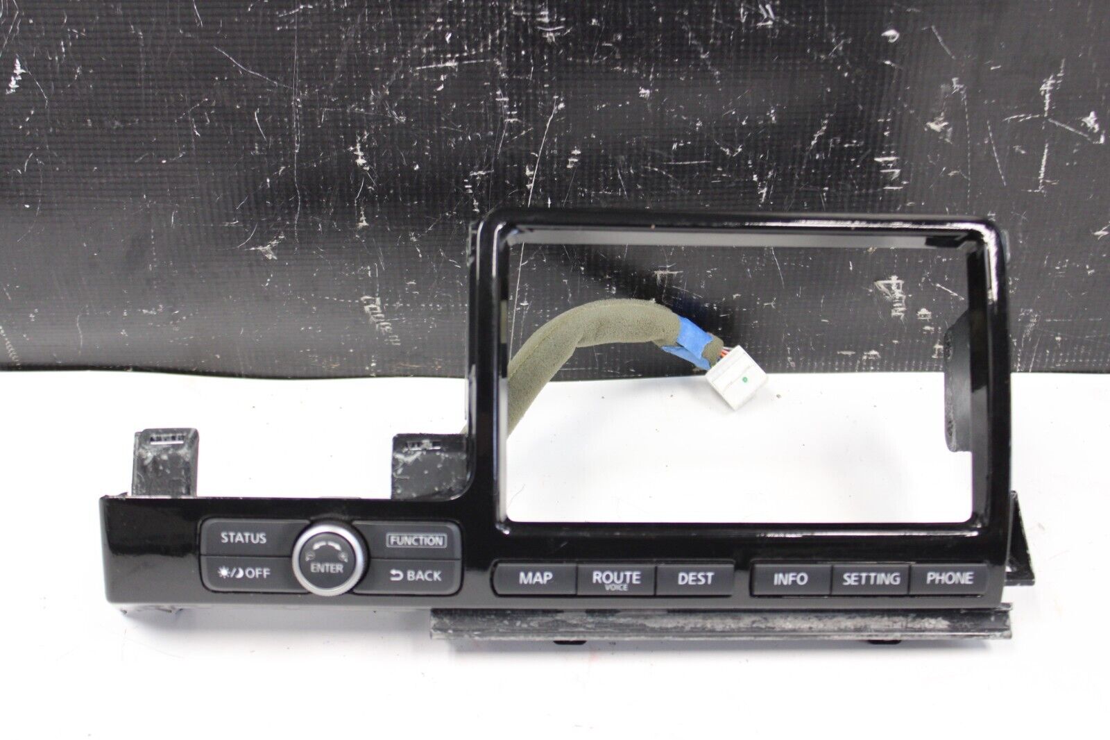2010 NISSAN R35 GTR DBA GPS RADIO NAVIGATION Controls Bezel Trim