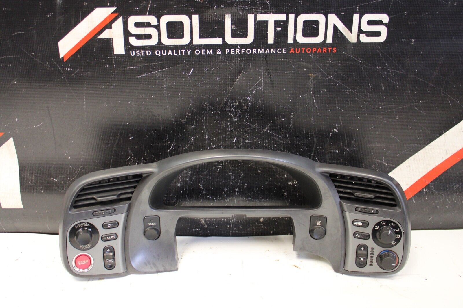 2003 03 HONDA S2000 AP1 F20C 2.0L OEM INSTRUMENT CLUSTER BEZEL