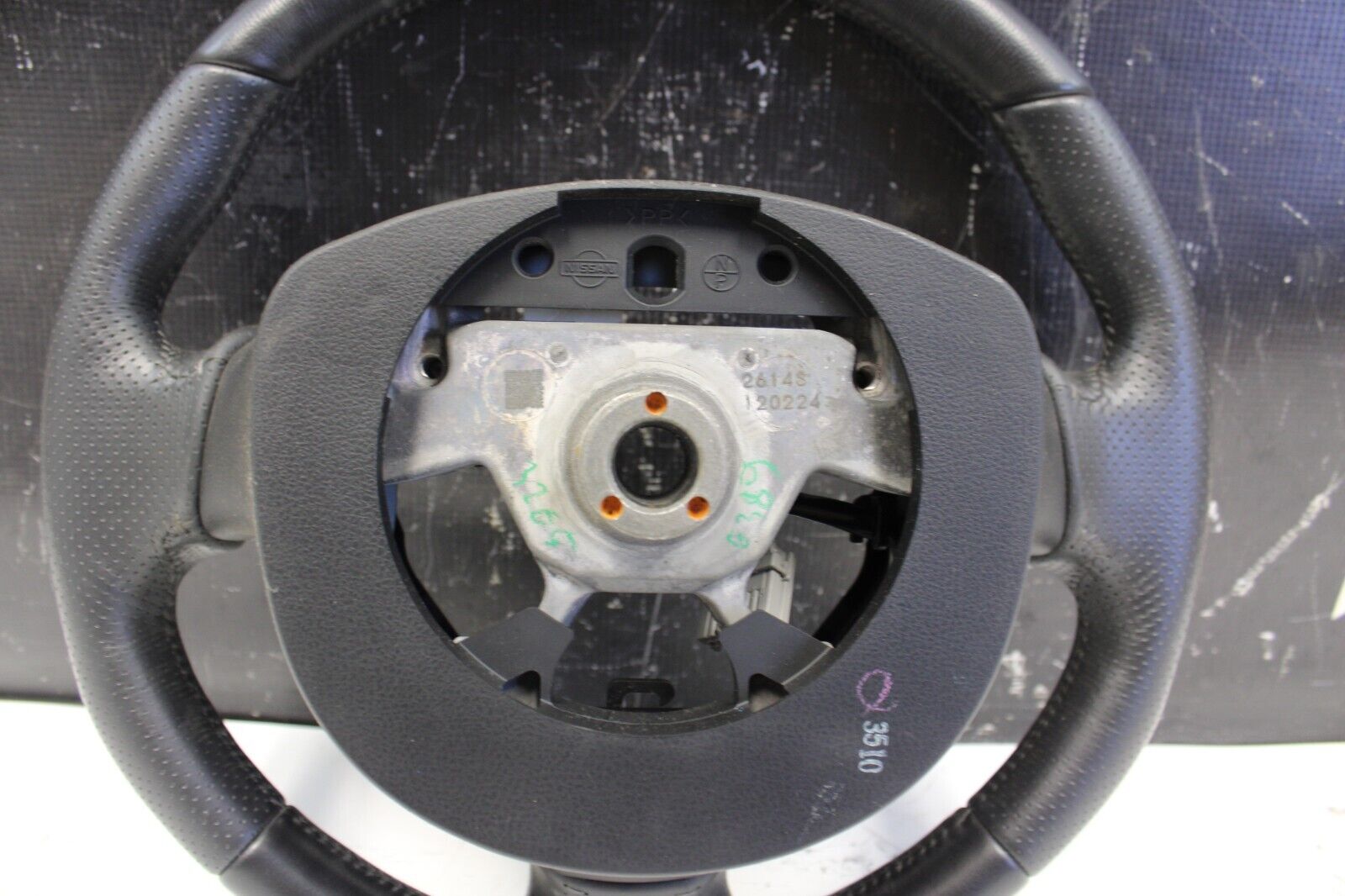 2014 NISSAN GTR R35 DBA OEM multifunction steering wheel for Nissan GT-R R35