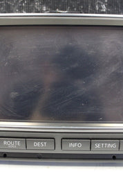 2014 NISSAN R35 GTR GT-R DBA GPS RADIO NAVIGATION DISPLAY SCREEN HEAD UNIT OEM