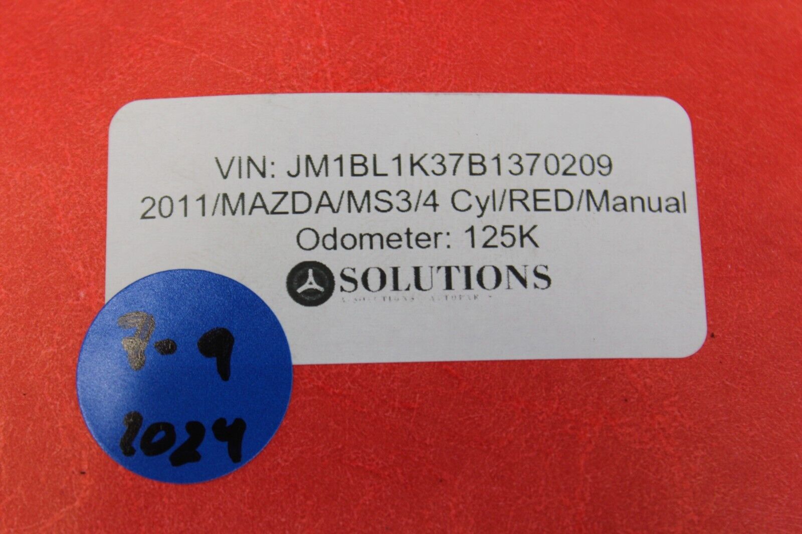 2010-2013 Mazda Speed 3 MS3 Mazdaspeed OEM Rear Engine Under Cover Splash Shield