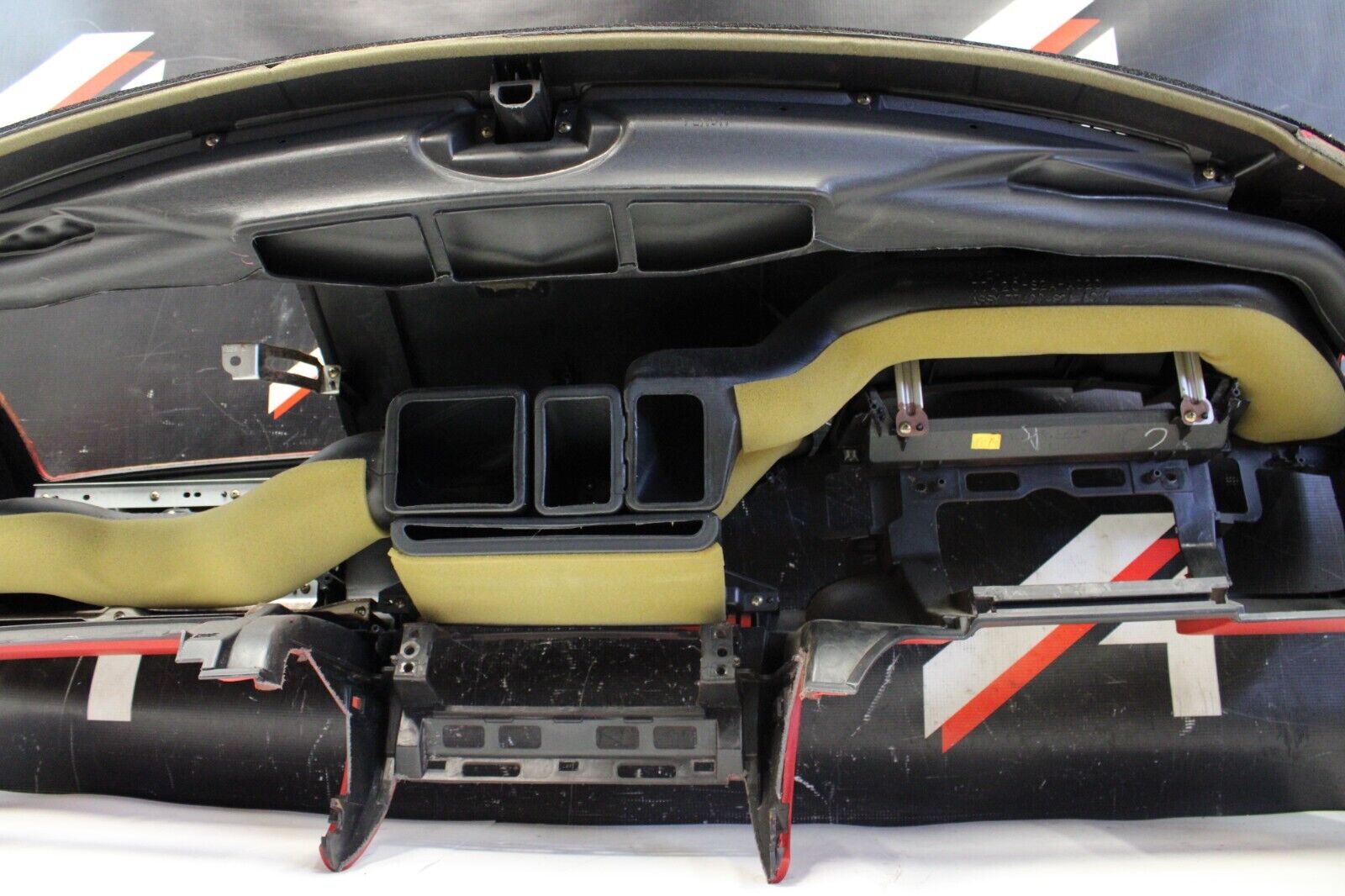 2000-2005 Honda S2000 S2K OEM Genuine Red Interior Dash Dashboard