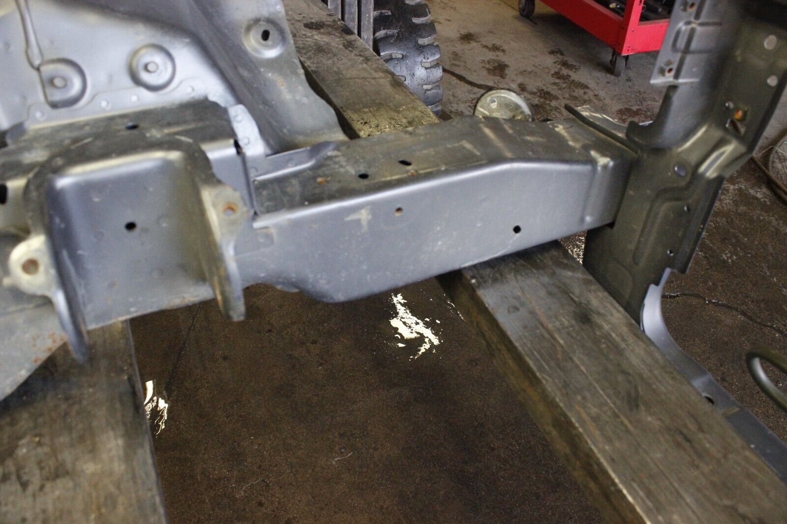 2003-2006 MITSUBISHI EVOLUTION EVO 8 9 FRONT FRAME RAILS CORE SUPPORT CUT