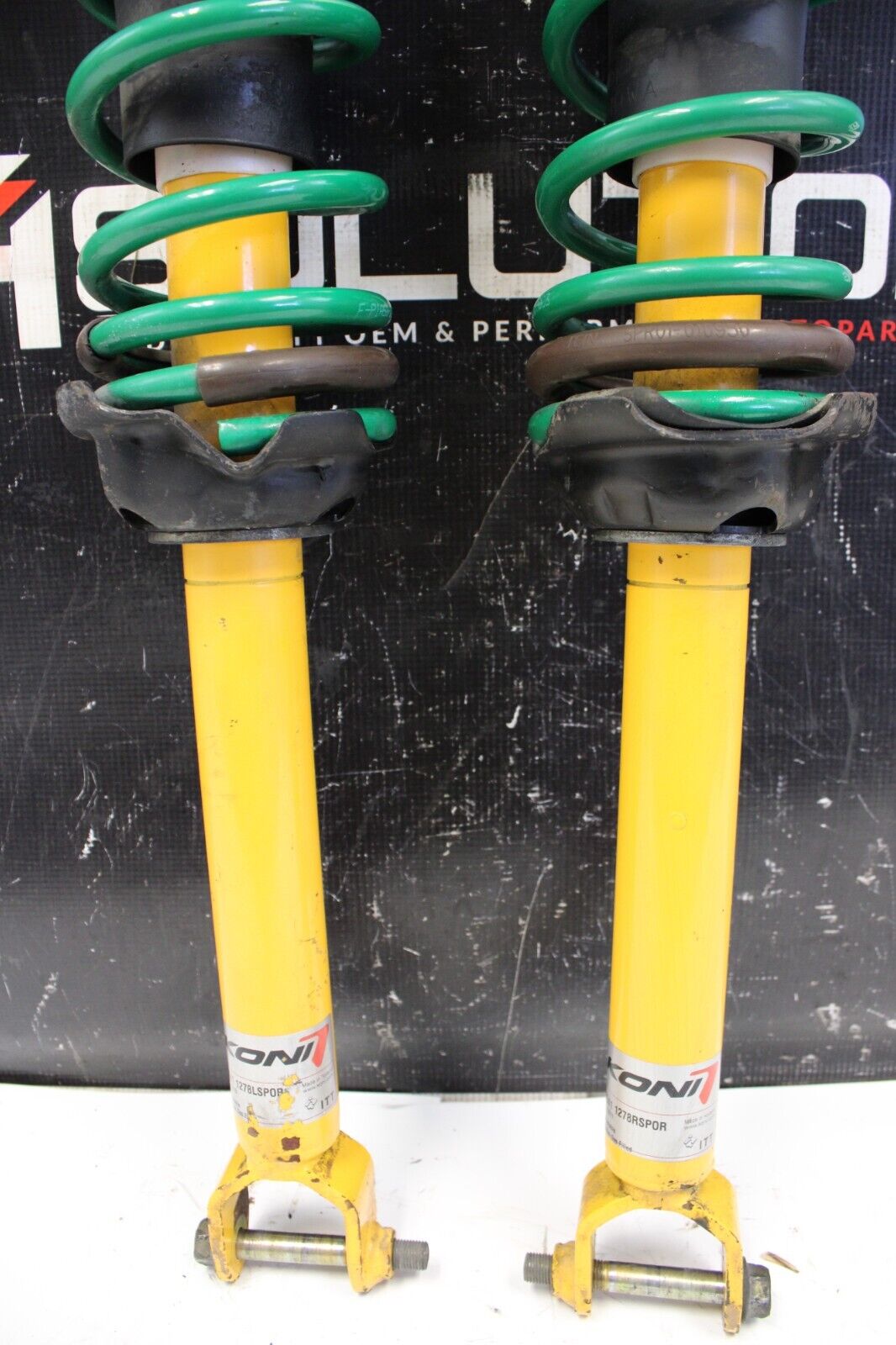 2000-2009 HONDA S2000 KONI YELLOW STRUTS W/ TEIN S TECH LOWERING SPRINGS SET