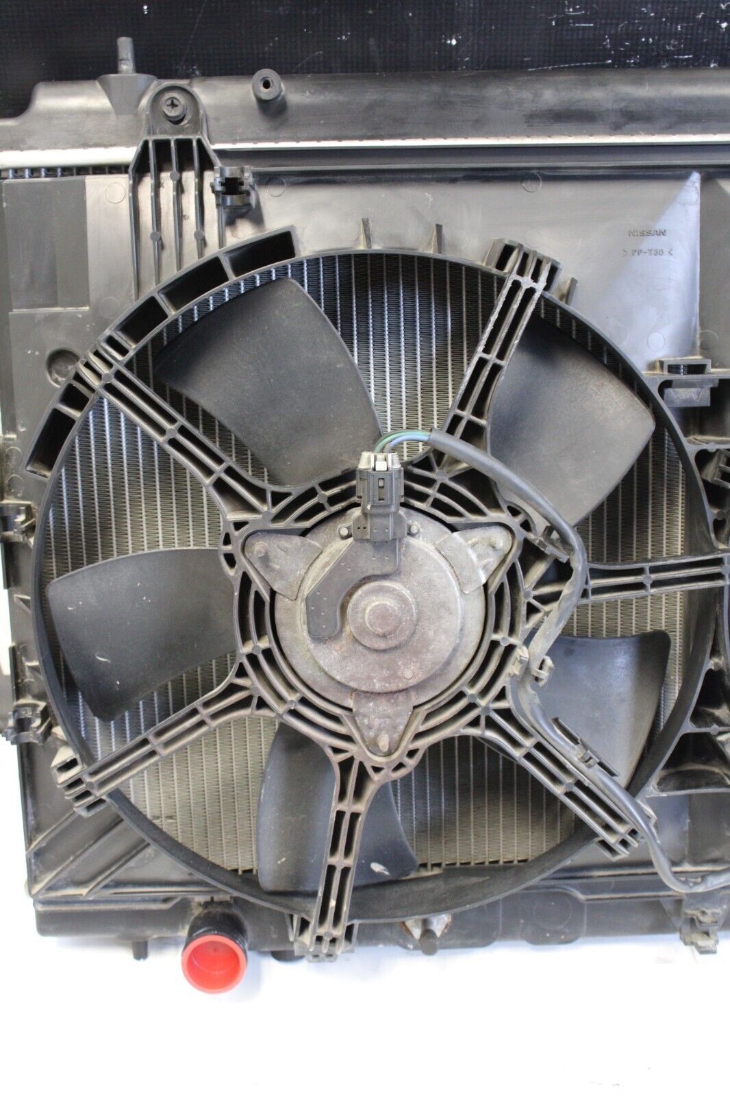 2007-2008 Nissan 350z VQ35HR A/T Auto Trans Radiator Condenser Assembly OEM