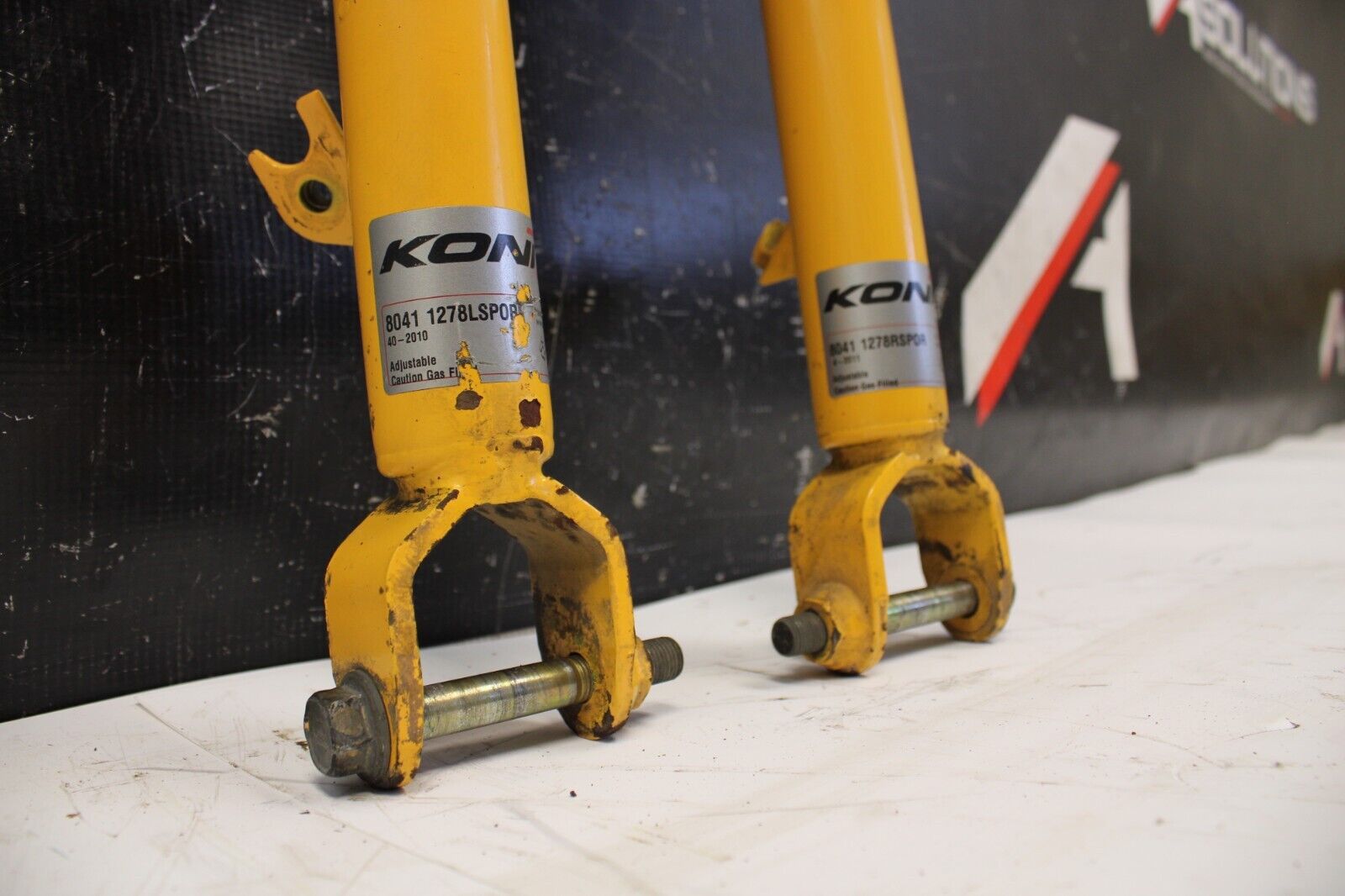2000-2009 HONDA S2000 KONI YELLOW STRUTS W/ TEIN S TECH LOWERING SPRINGS SET