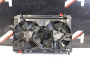 2007-2008 Nissan 350z VQ35HR A/T Auto Trans Radiator Condenser Assembly OEM