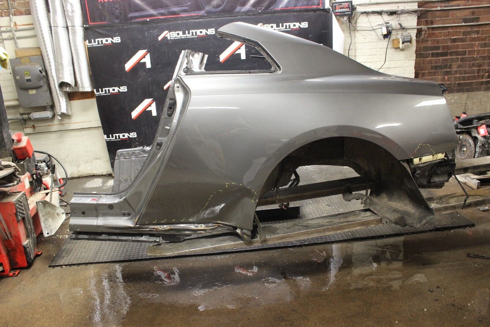2009-2021 NISSAN GTR GT-R R35 REAR Driver LH QUARTER PANEL CUT OEM