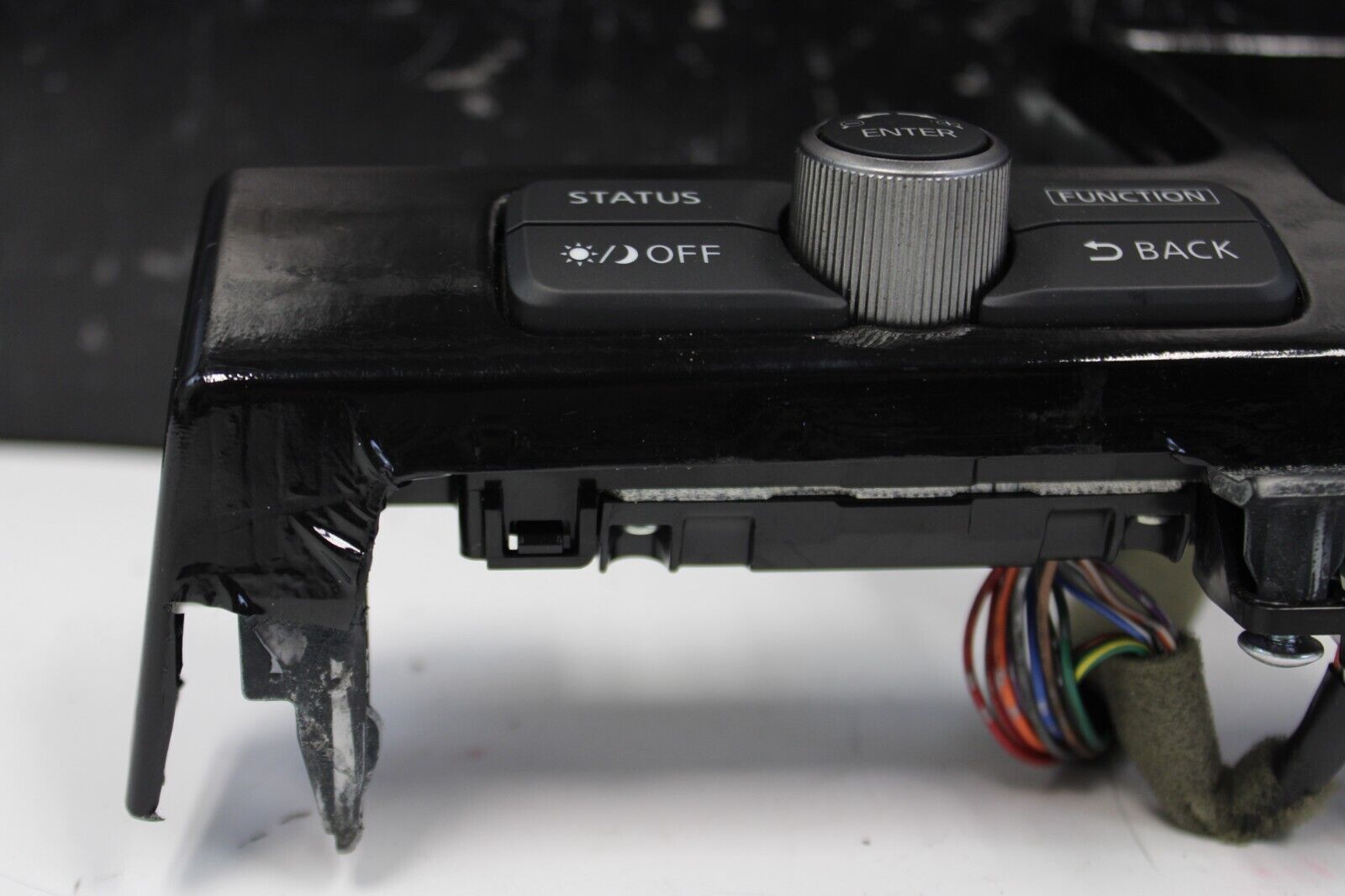 2010 NISSAN R35 GTR DBA GPS RADIO NAVIGATION Controls Bezel Trim