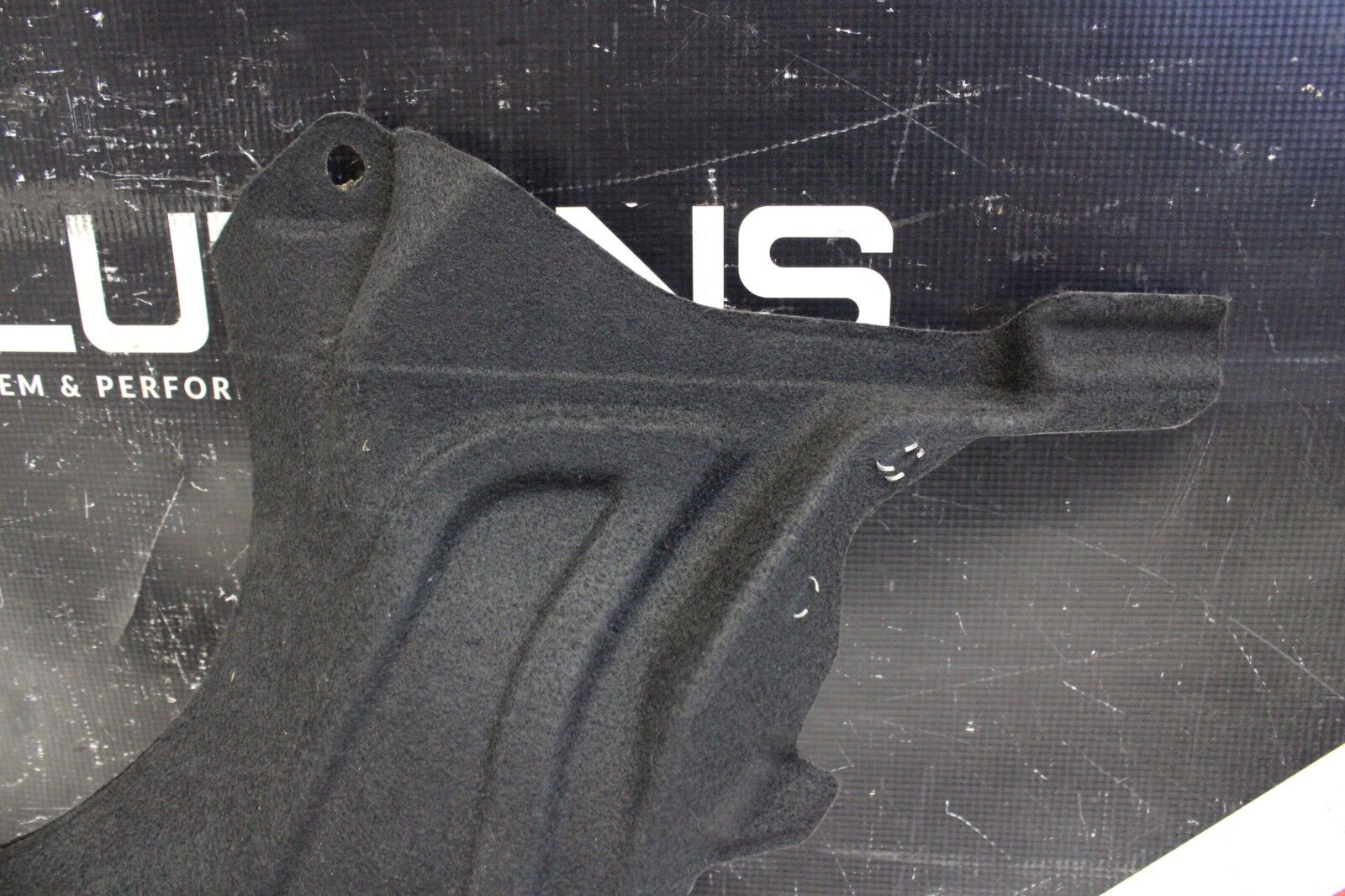 2013 NISSAN R35 GTR DBA TRUNK CARPET PANEL LINER TRIM BLACK LH DRIVER SIDE