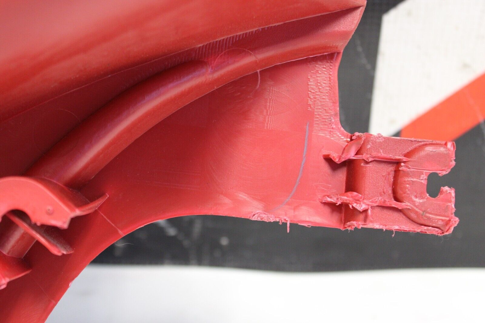 2000-2009 Honda S2000 Soft Top Right Side Interior Trim OEM RED