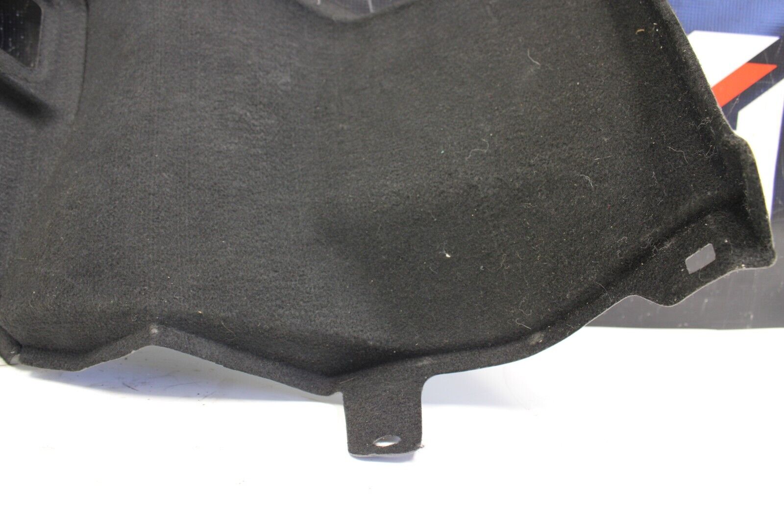 2013 NISSAN R35 GTR DBA TRUNK CARPET PANEL LINER TRIM BLACK LH DRIVER SIDE