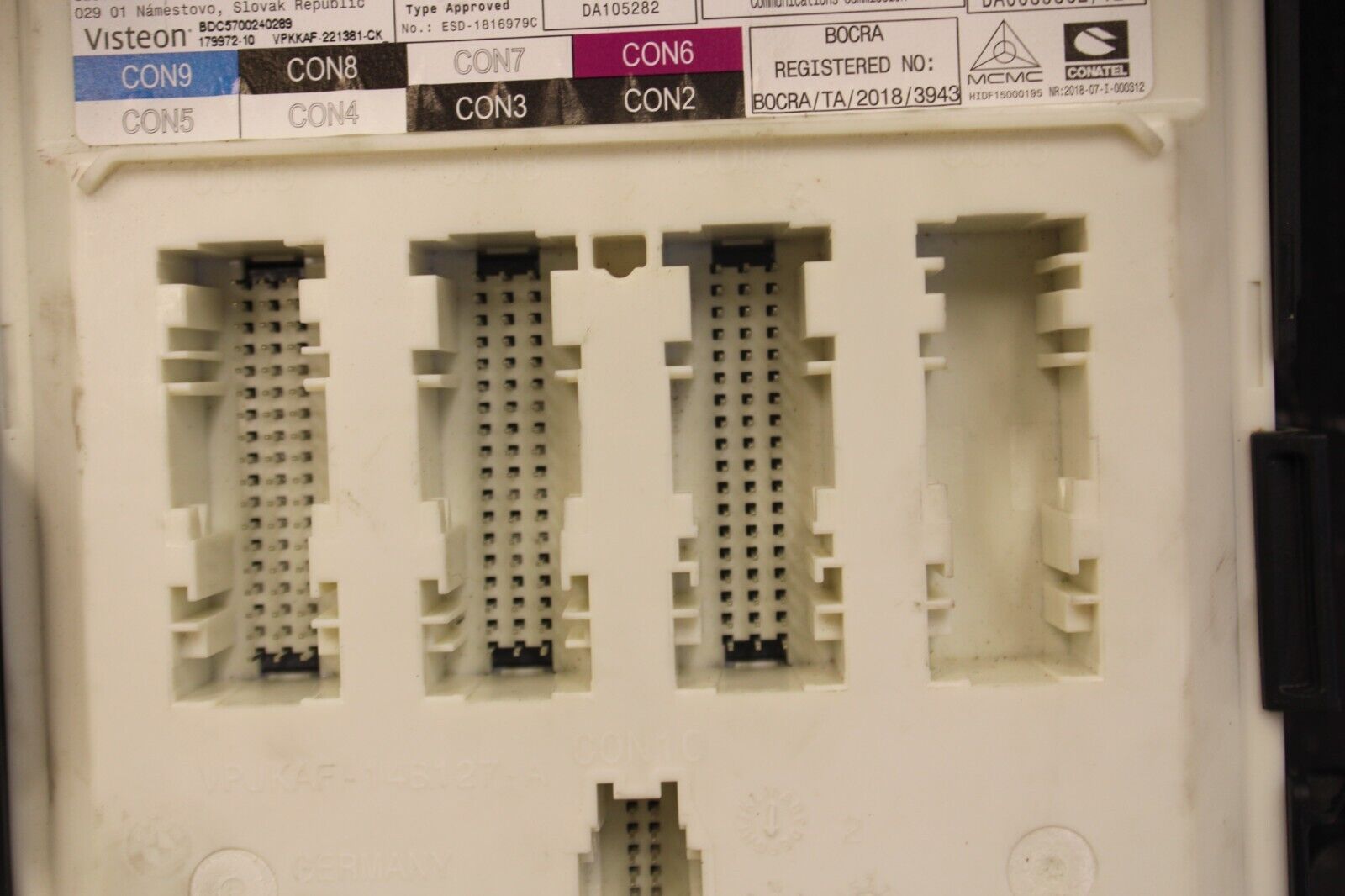 2020 Toyota Supra GR A90 Fuse Box Controller 5A03F51-01