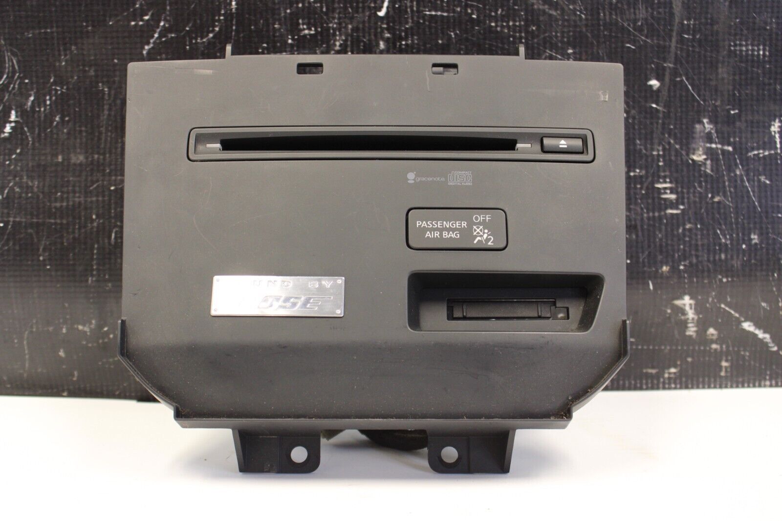 2010 NISSAN GT-R GTR R35 VR38 3.8L AWD OEM BOSE RADIO CD PLAYER COVER