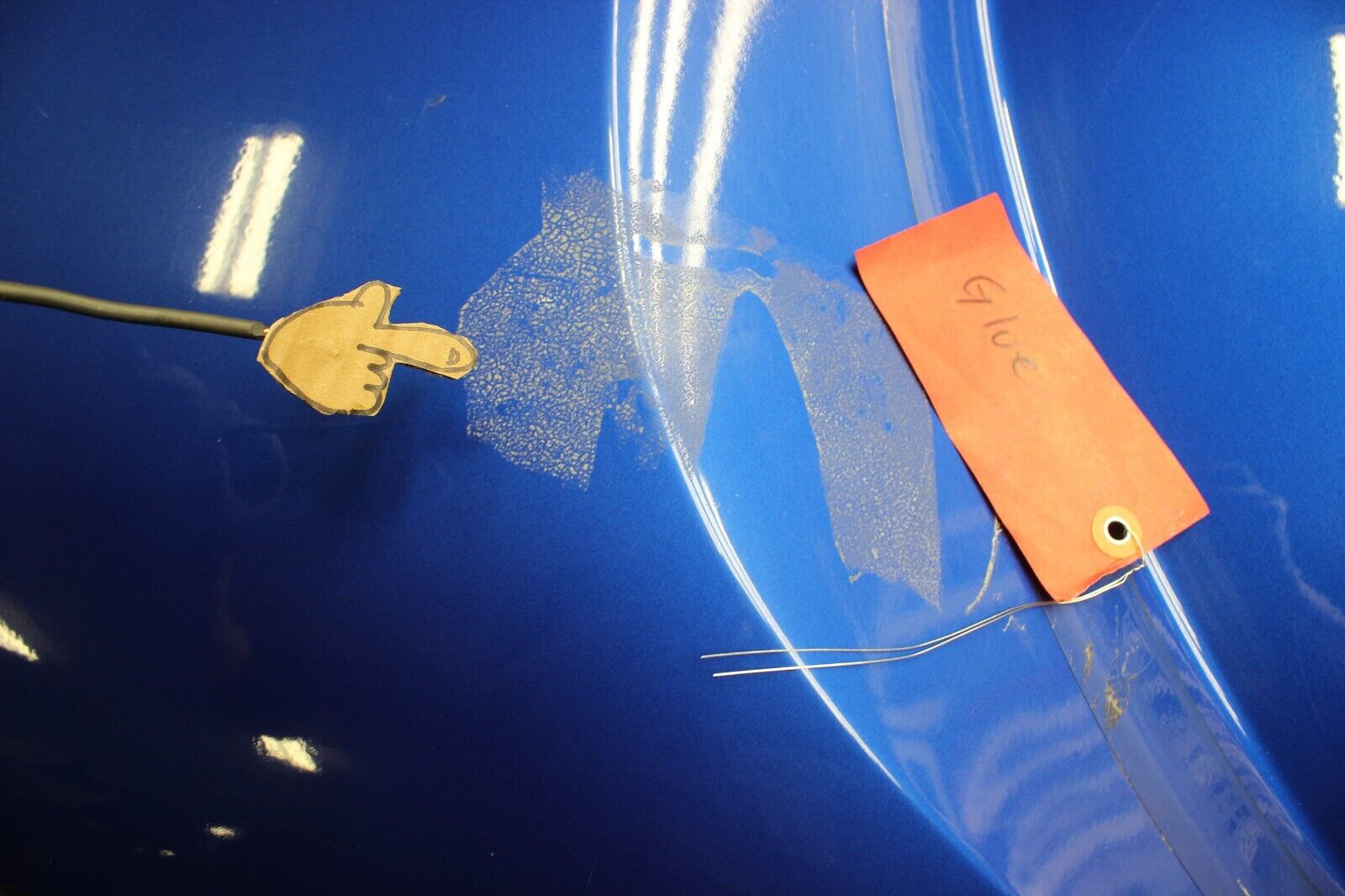 2004-2009 NISSAN 350Z CONVERTIBLE TOP ROOF COVER DECK LID SHELL OEM BLUE