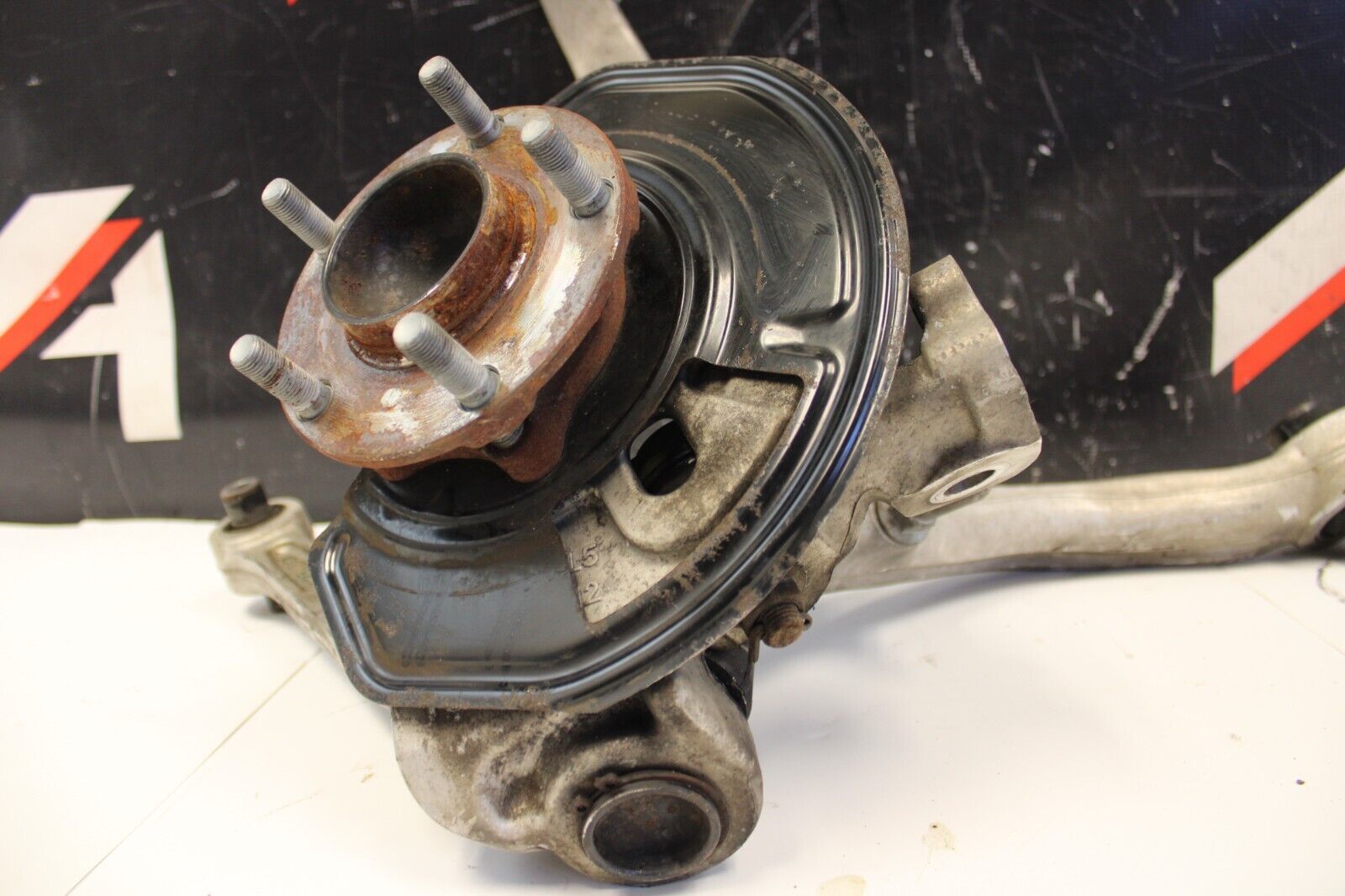 2003-2007 350Z G35 COUPE SEDAN (03-06) RWD FRONT LEFT KNEE ASSY OEM