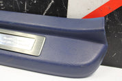 2000-2008 Honda S2000 Black RH Door Sill scuff plate OEM BLUE