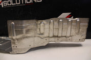 2014 NISSAN R35 GTR DBA REAR FLOOR PAN EXHAUST HEAT SHIELD OEM 74761-JF00A