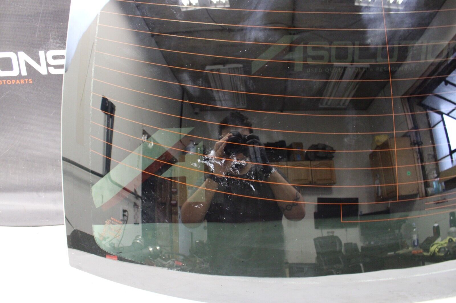 2013 NISSAN R35 GTR DBA CBA REAR WINDSHIELD OEM