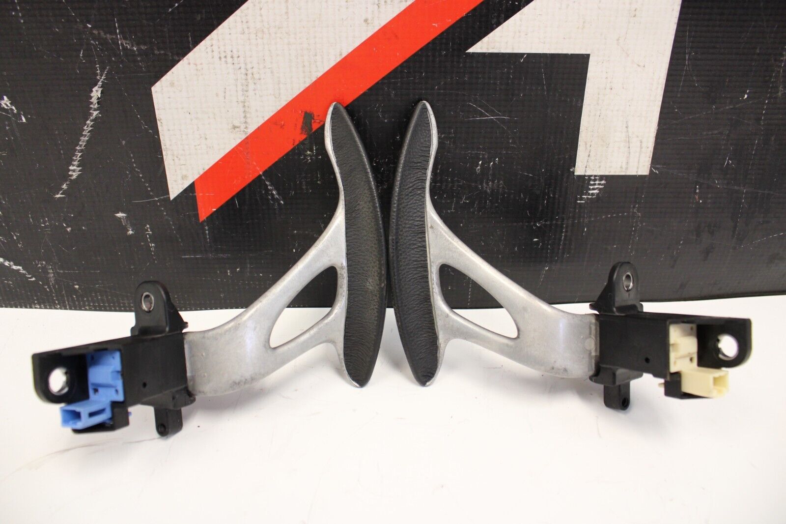 2013 NISSAN GT-R GTR R35 VR38 3.8L OEM STEERING WHEEL PADDLE SHIFTERS