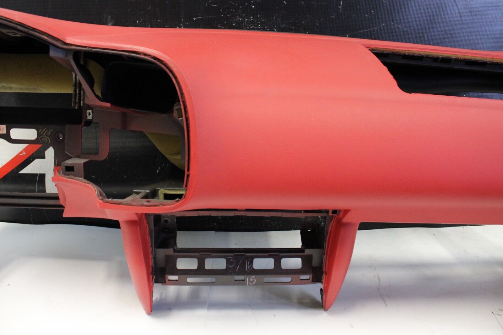 2000-2005 Honda S2000 S2K OEM Genuine Red Interior Dash Dashboard
