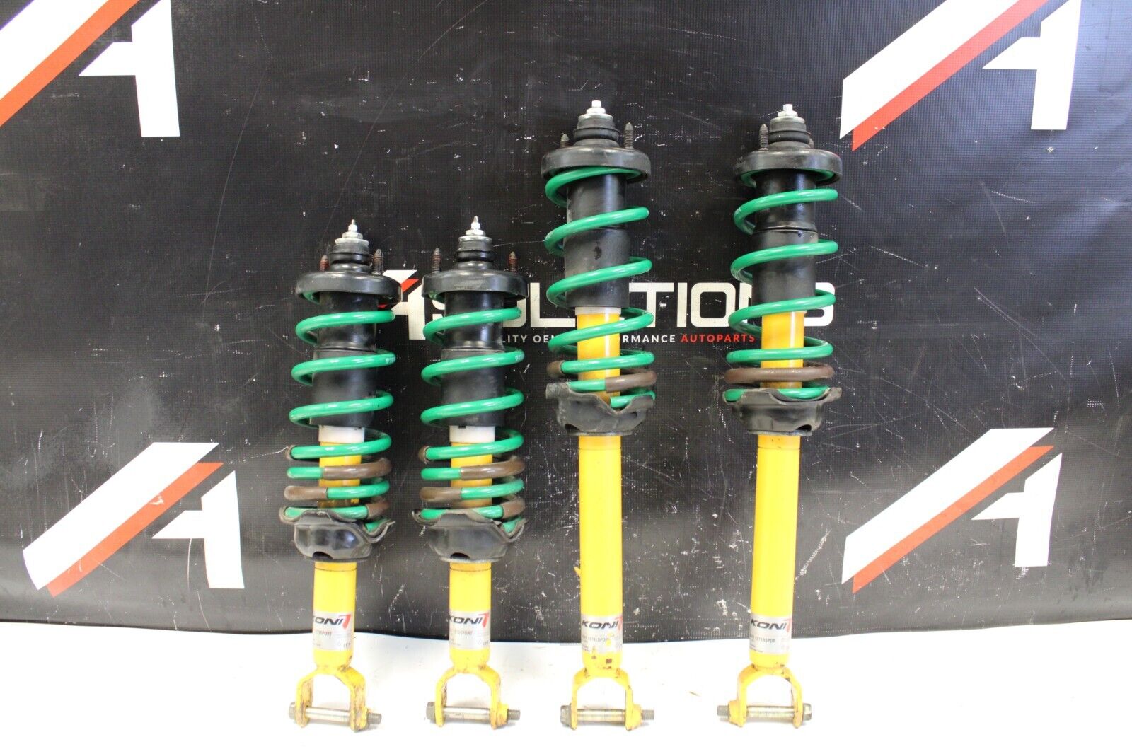 2000-2009 HONDA S2000 KONI YELLOW STRUTS W/ TEIN S TECH LOWERING SPRINGS SET