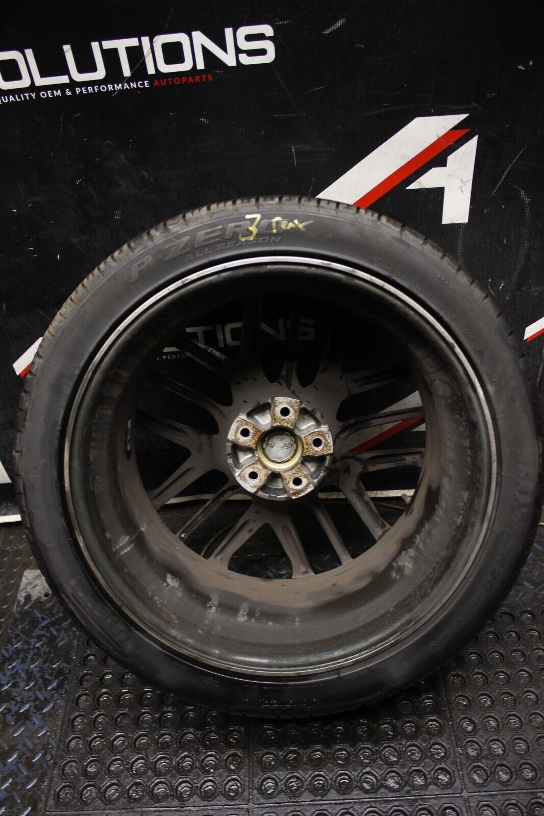 NISSAN GTR GT-R R35 REAR ALLOY WHEEL RIM OEM 20X10.5