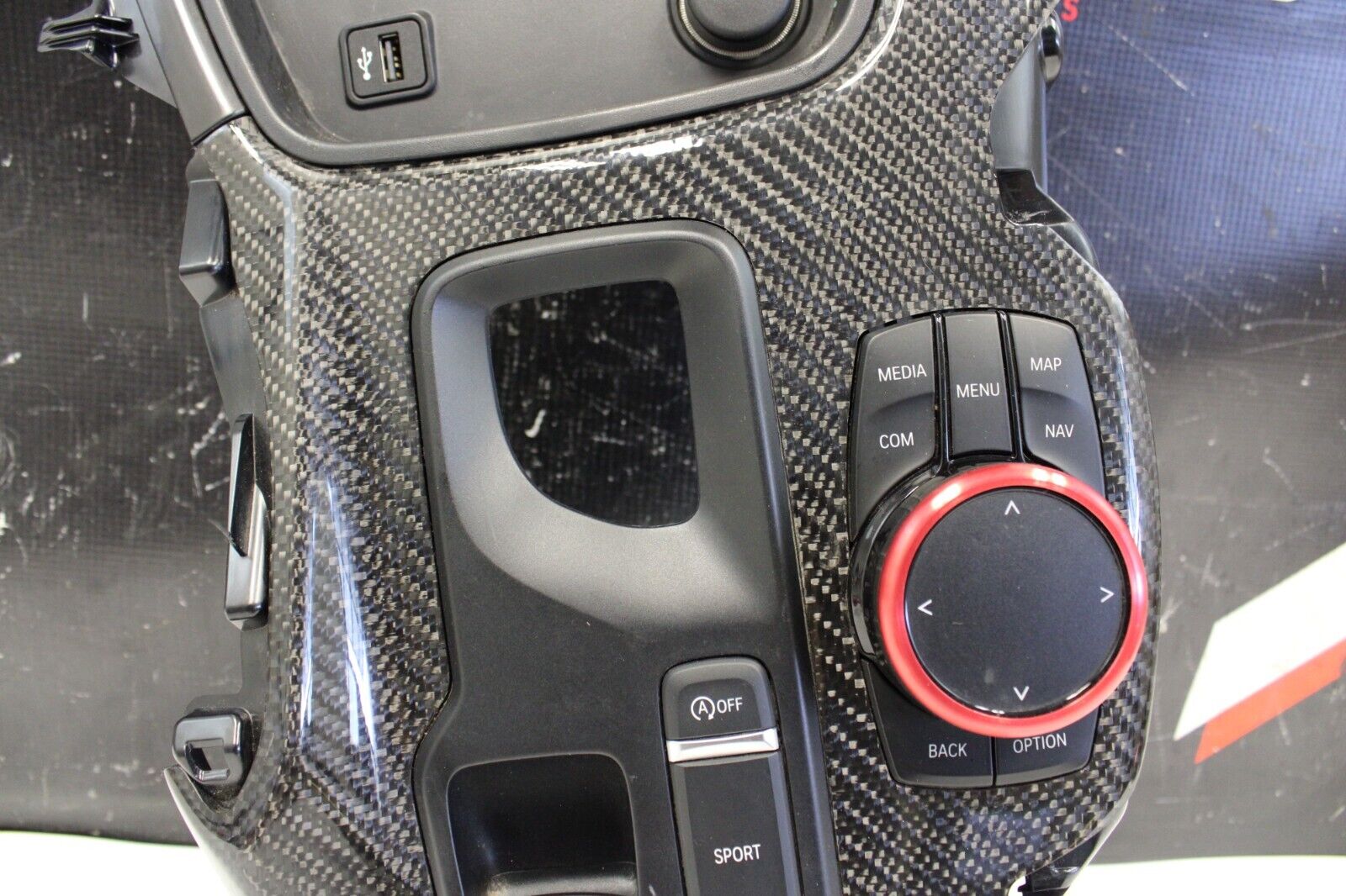 2020-2022 Toyota A90 GR Supra OEM Center Console Shifter Bezel