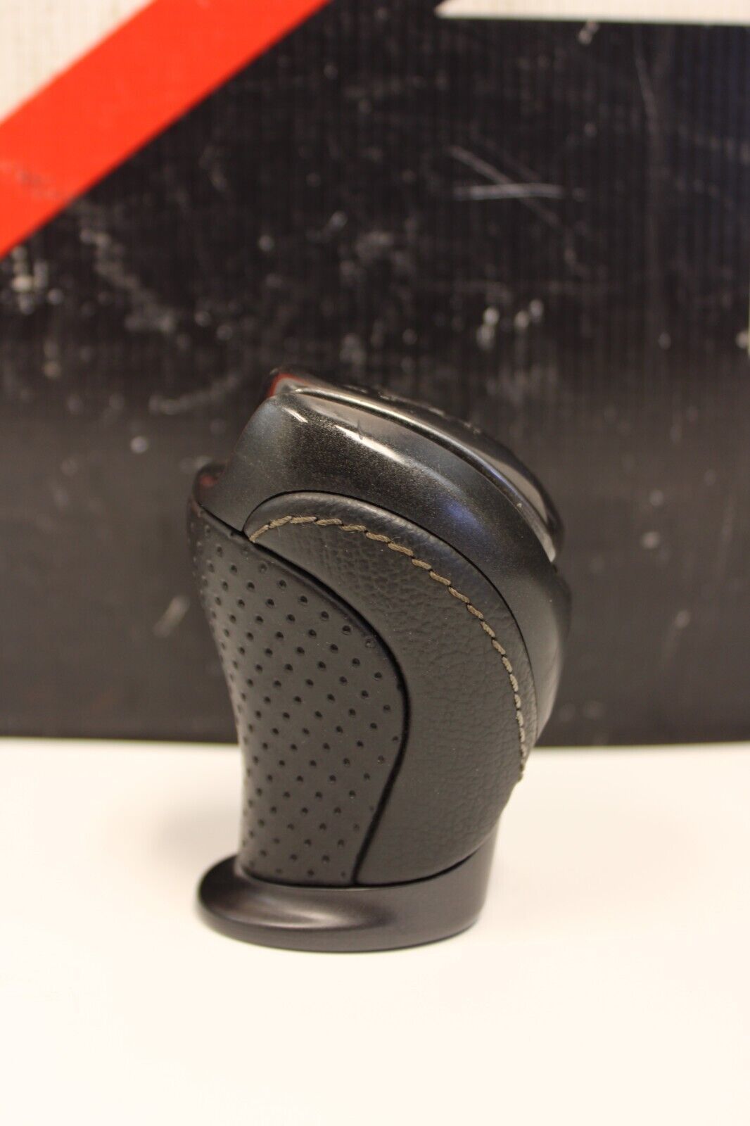 2014 NISSAN GT-R GTR R35 VR38 3.8L OEM BLACK LEATHER AUTOMATIC SHIFT KNOB