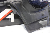 2013 NISSAN R35 GTR DBA TRUNK CARPET PANEL LINER TRIM BLACK LH DRIVER SIDE