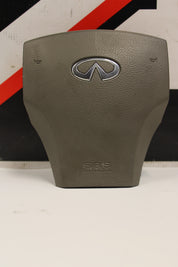 2006 Infiniti G35 Driver Wheel Airbag Steering Tan OEM