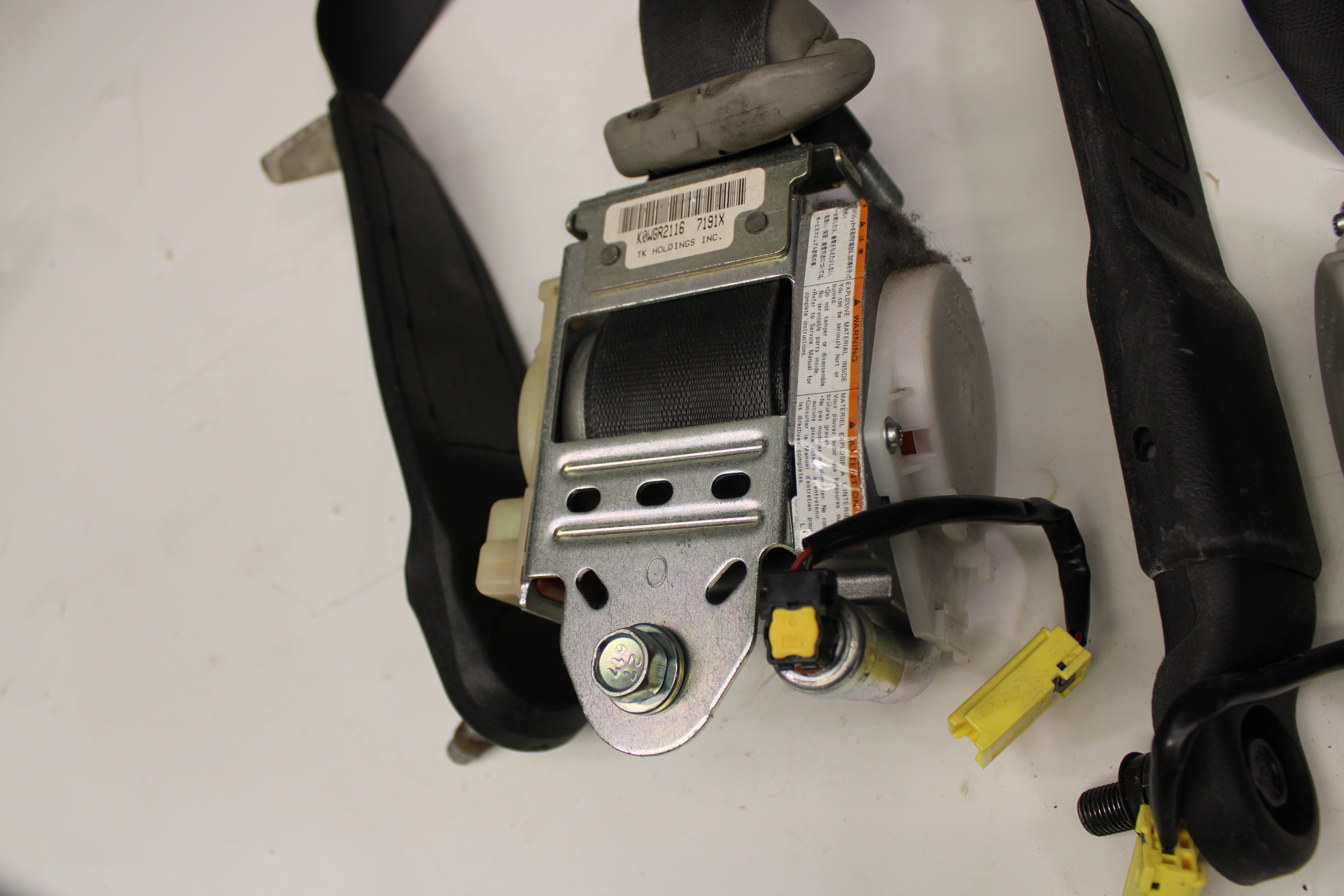 2006-2011 Honda Civic Coupe Full Airbag Seat Belt Set Driver Passenger