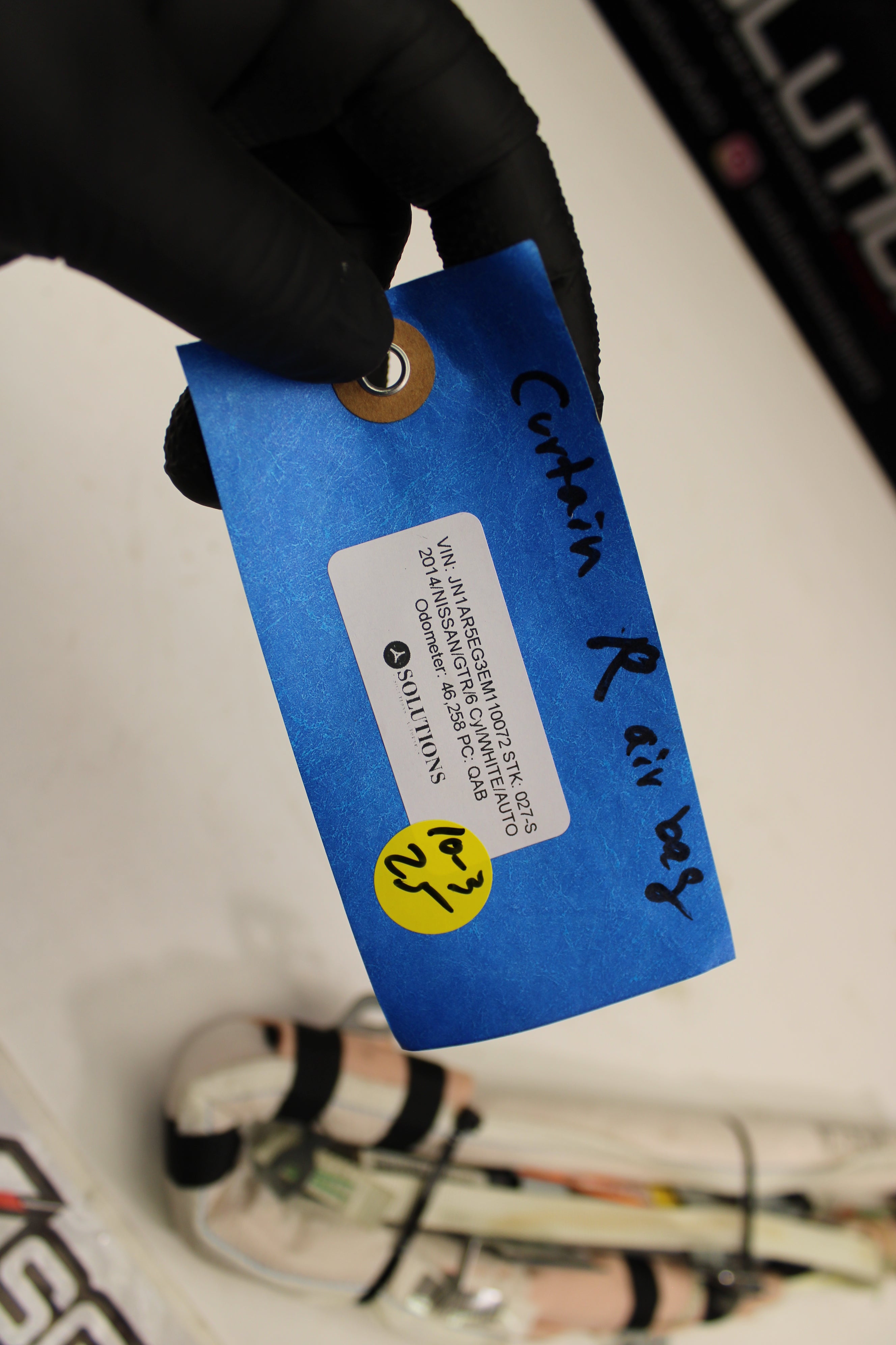 2009-2021 Nissan GTR GT-R R35 Right Passenger Side Curtain Air Bag OEM