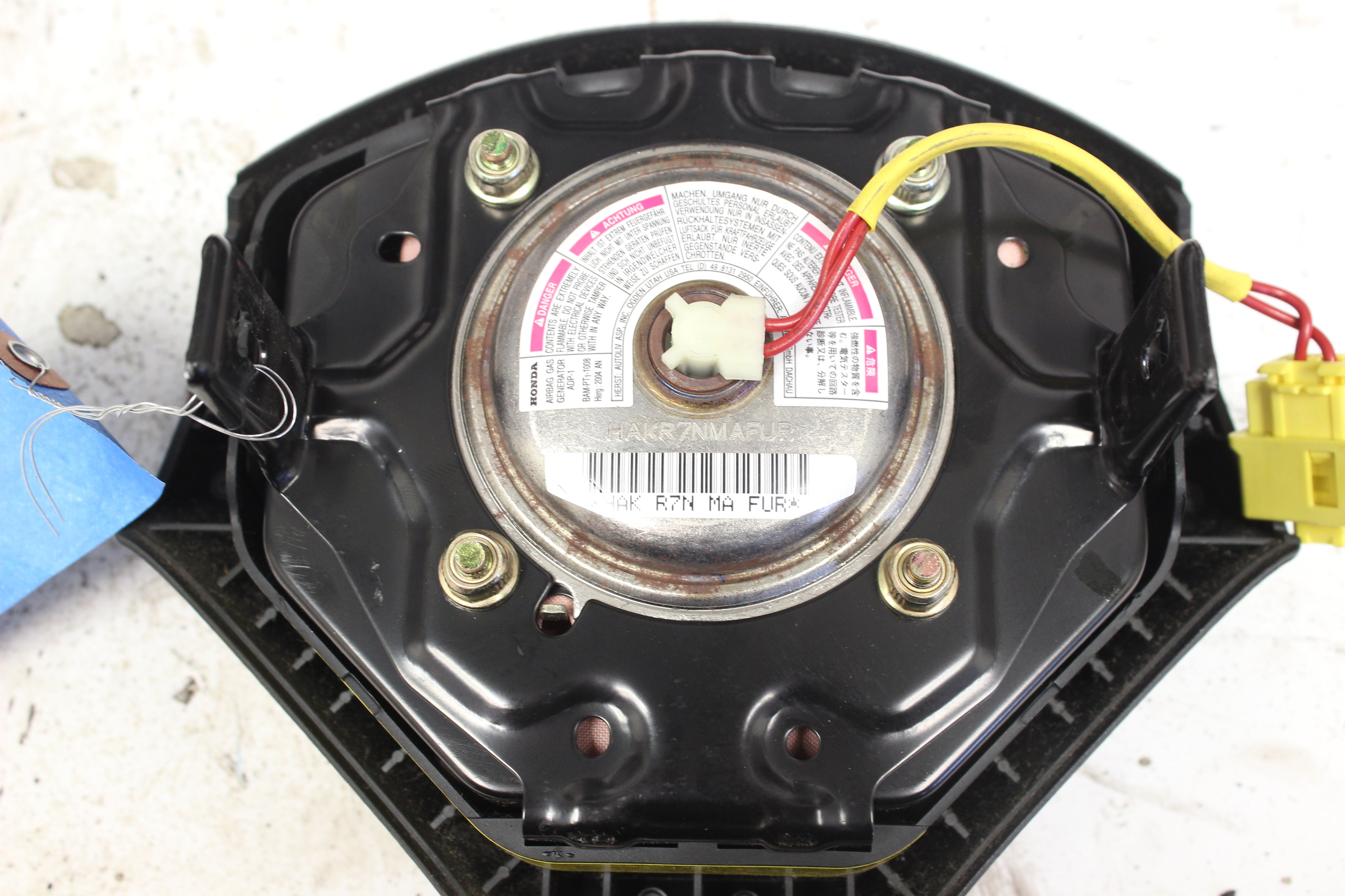 2005 HONDA S2000 AP2 OEM DRIVER STEERING WHEEL AIRBAG AIR BAG USED