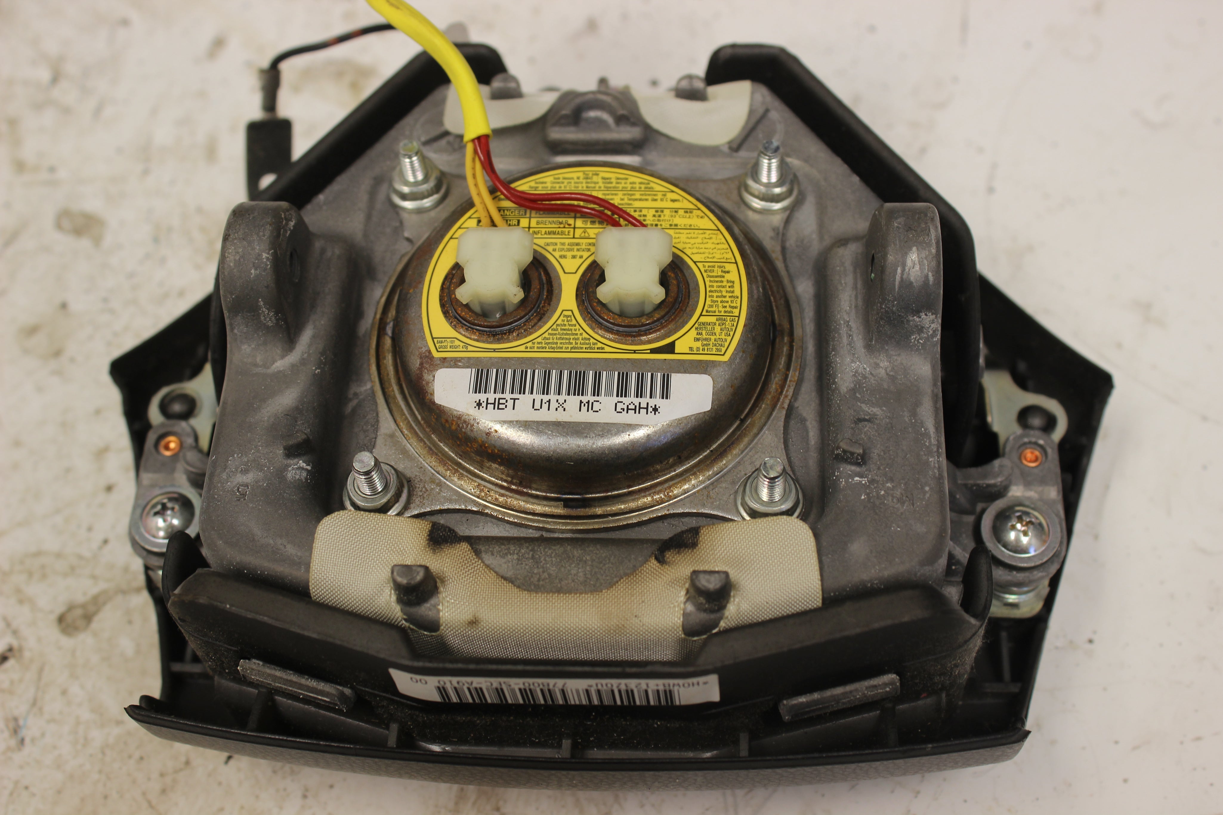 2006-2008 Acura TSX OEM DRIVER STEERING WHEEL AIRBAG AIR BAG USED