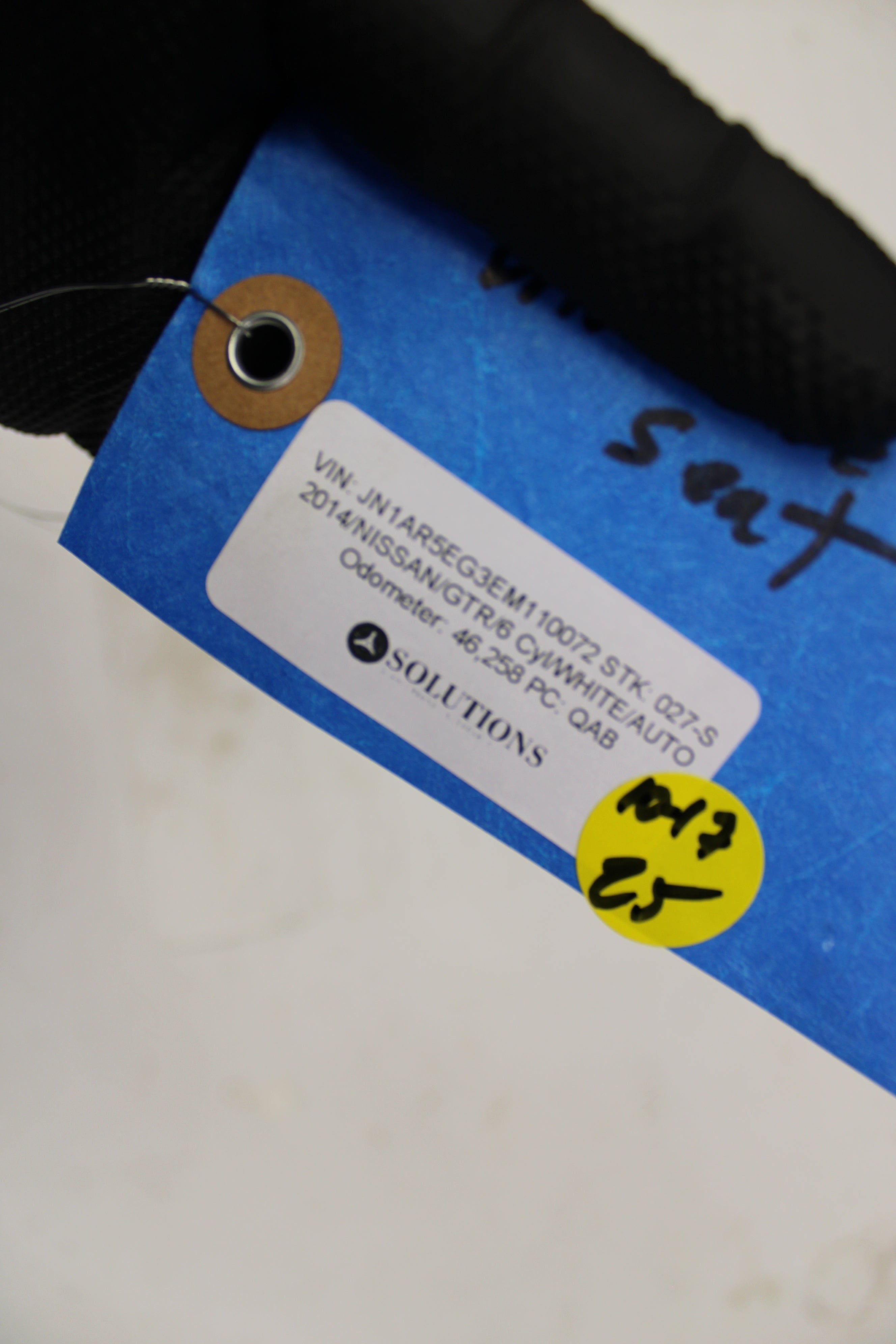 2009-2021 Nissan GTR GT-R R35 Right Passenger Seat Air Bag