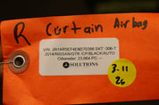 2009-2021 Nissan GTR R35 Passenger Curtain Airbag RH OEM