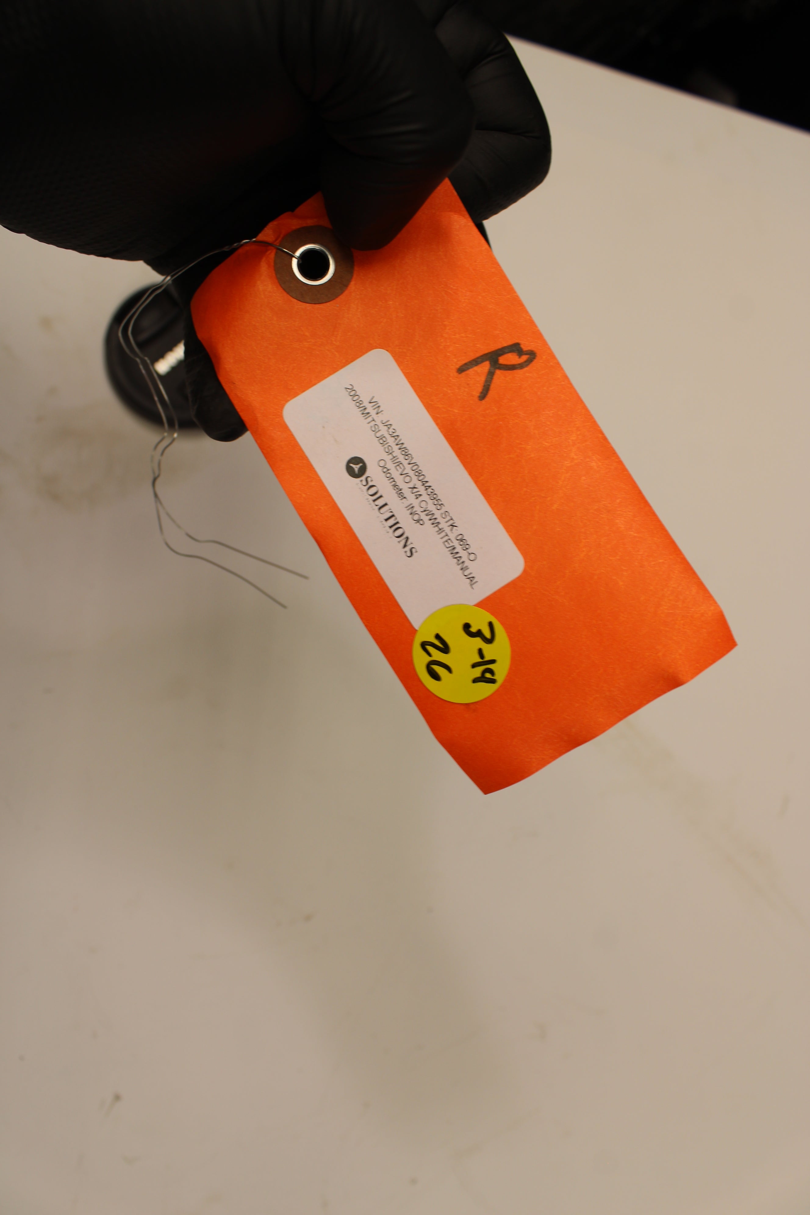 2008-2009 Mitsubishi Lancer Evolution X Curtain Air Bag RH Passenger Side