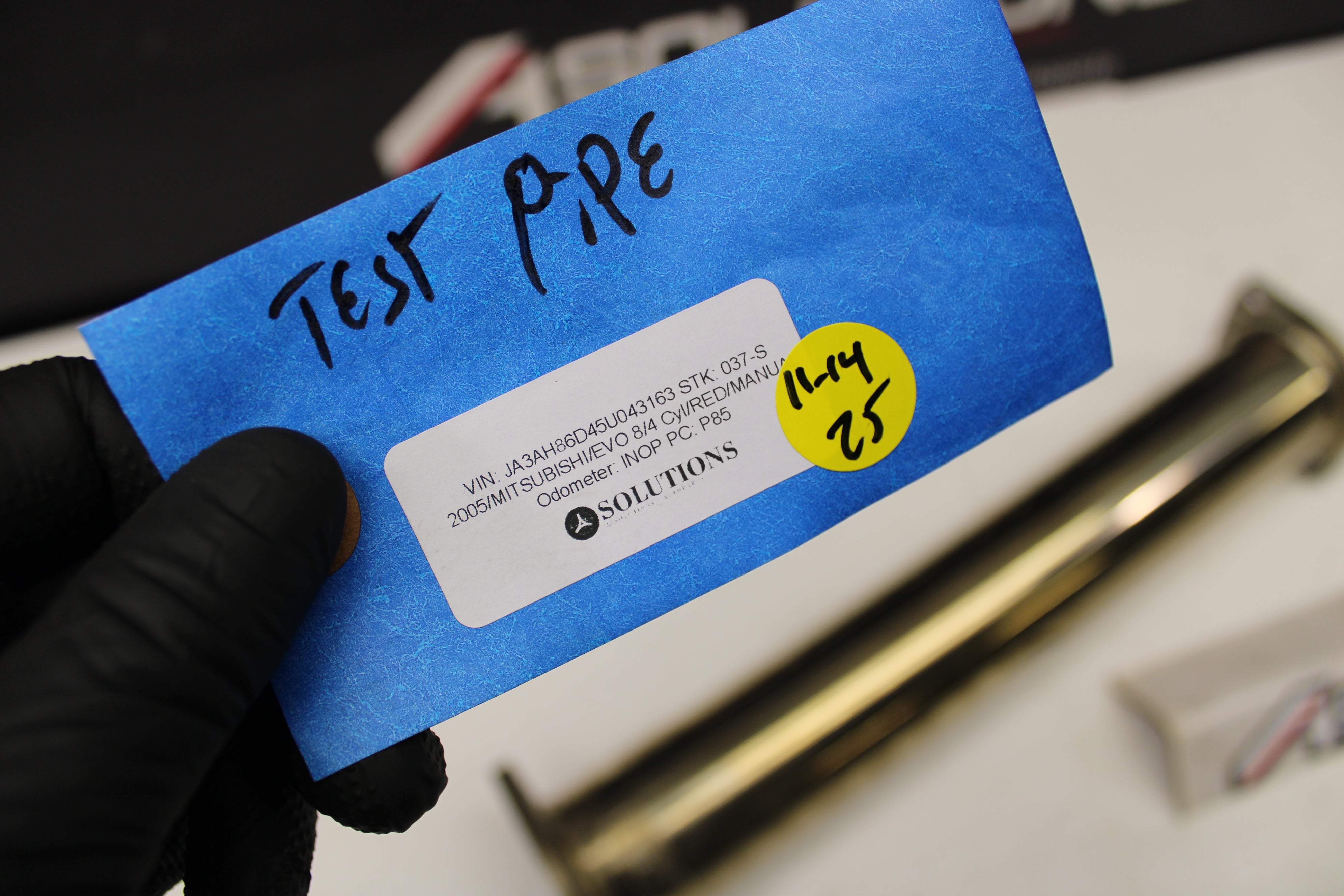 2003-2006 Mitsubishi Evo Evolution 8 9 Test Pipe