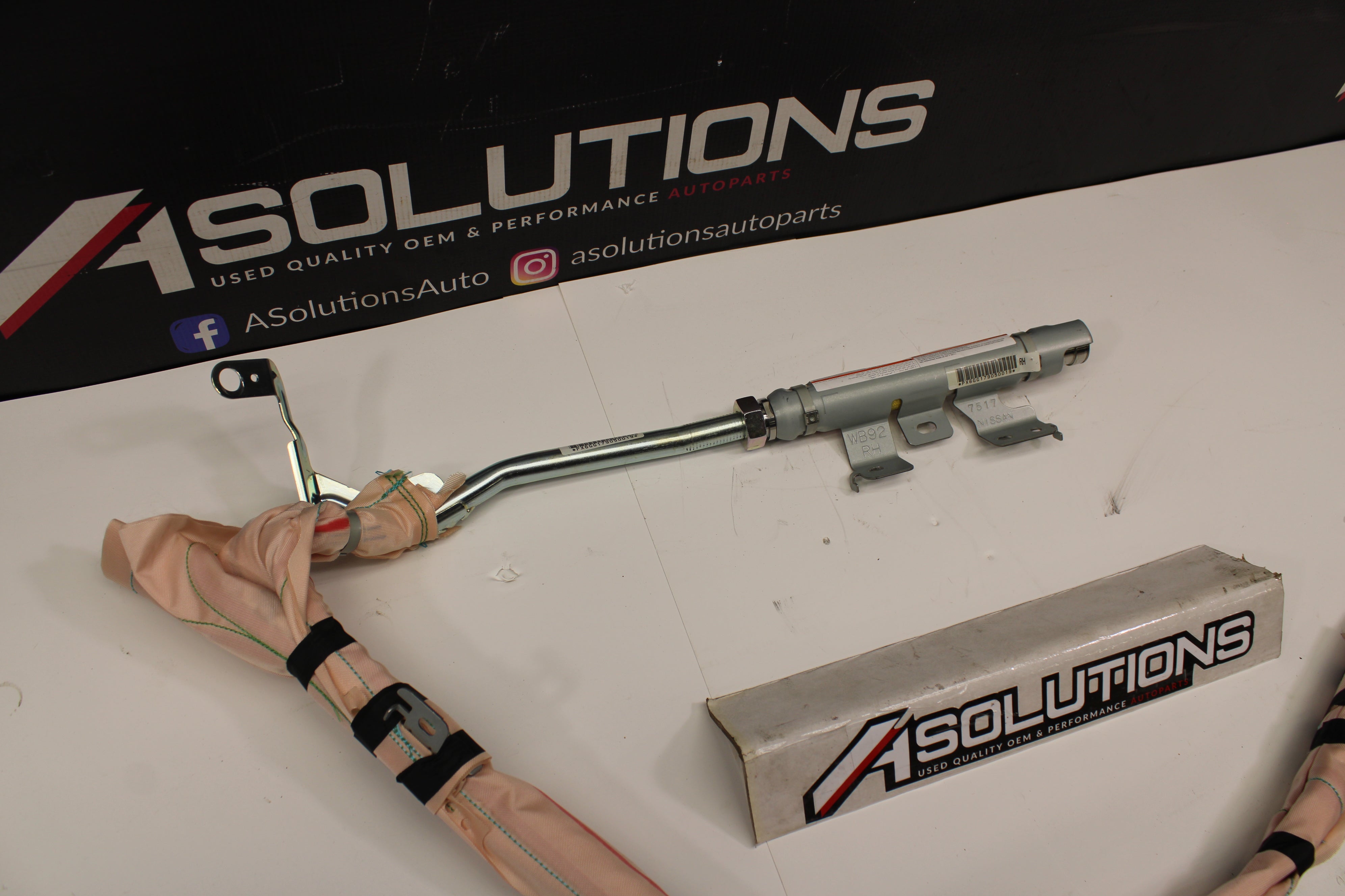 2009-2020 Nissan 370z Right Driver RH Roof Curtain Airbag OEM Genuine